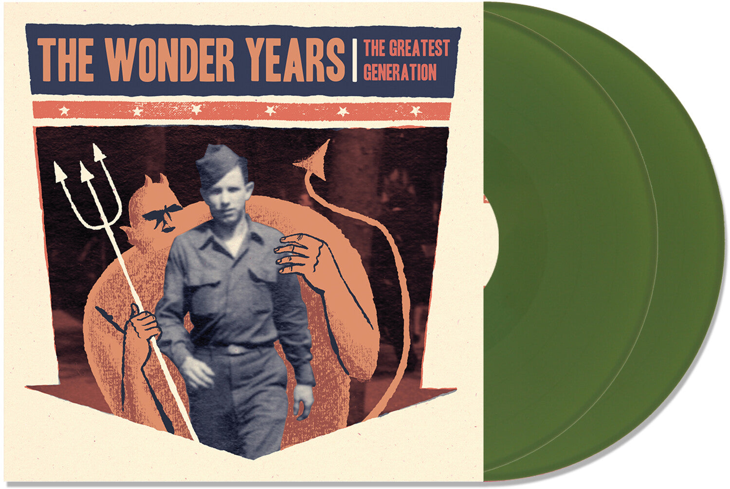 Wonder Years - Greatest Generation - Olive Green 2xLP (Green Vinyl)