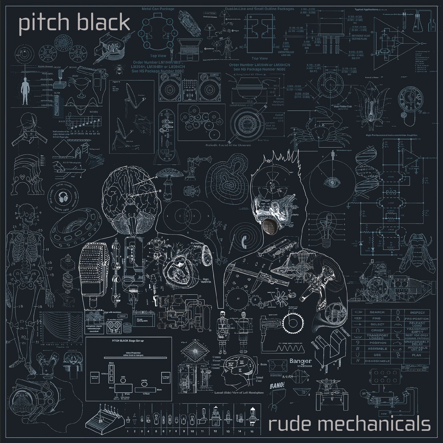 Pitch Black - Rude Mechanicals 2xLP