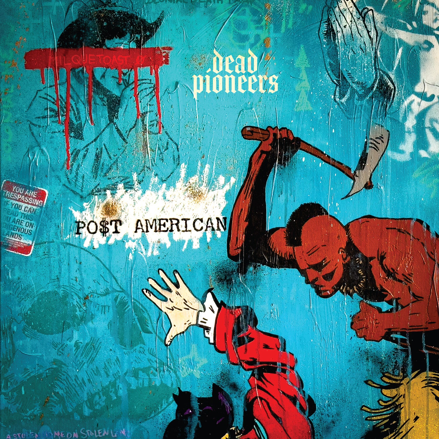 Dead Pioneers - Po$t American (Clear Vinyl)