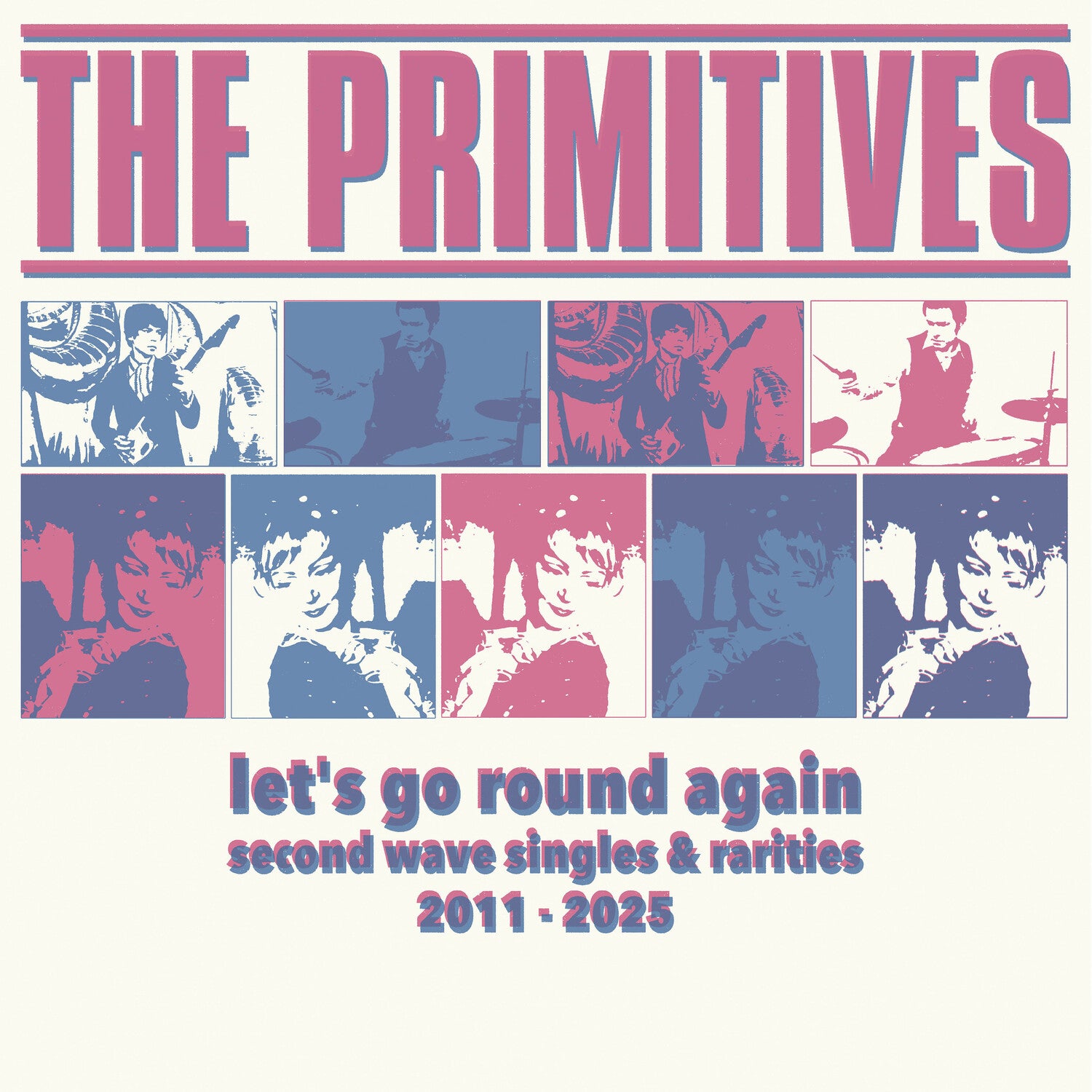 Primitives - Let's Go Round Again - Second Wave Singles & Rarities 2011-2025 2xLP (Magenta Vinyl)