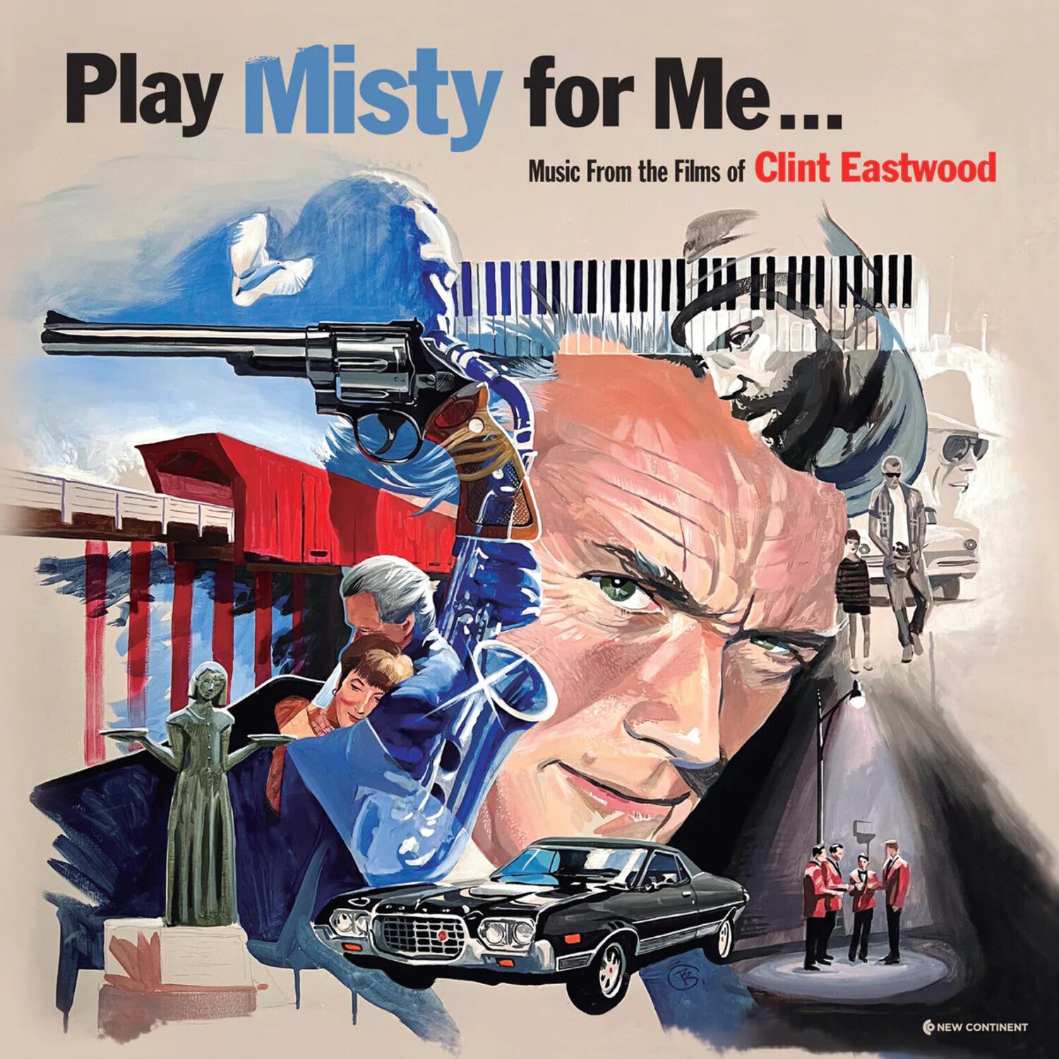 Play Misty for Me: Music From Films of Eastwood - Play Misty For Me: Music From The Films Of Clint Eastwood / Various - Limited 180 (Blue Vinyl)
