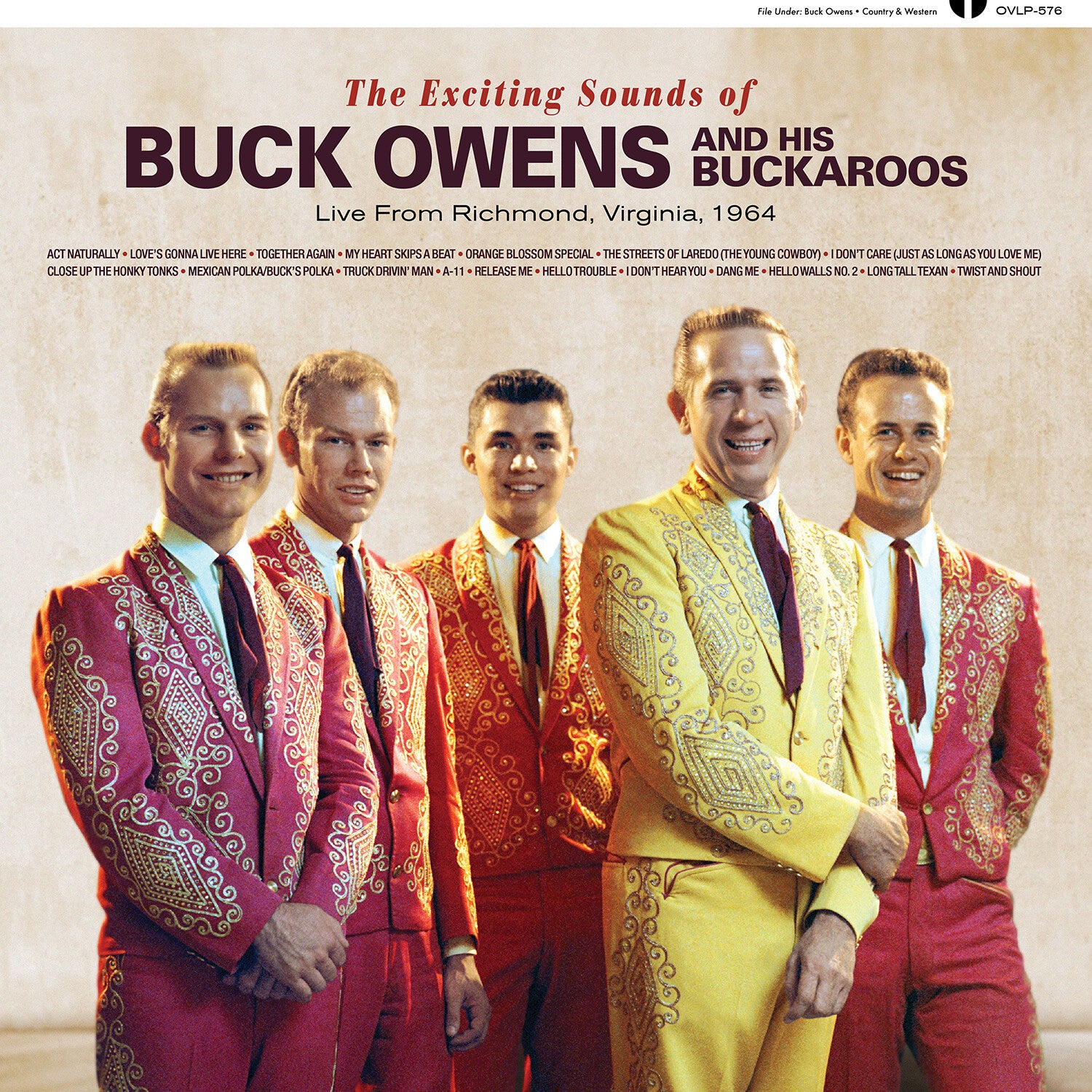 Buck Owens & His Buckaroos - The Exciting Sounds of Buck Owens And His Buckaroos Live From Richmond Virginia, 1964