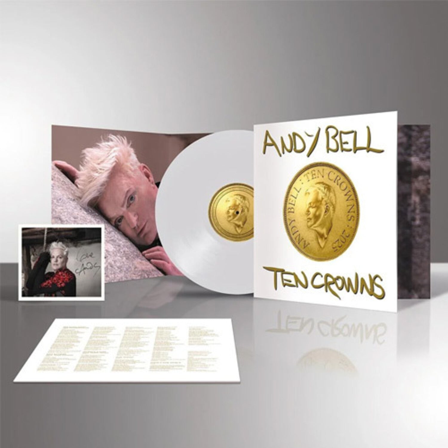 Andy Bell - Ten Crowns (White Vinyl)