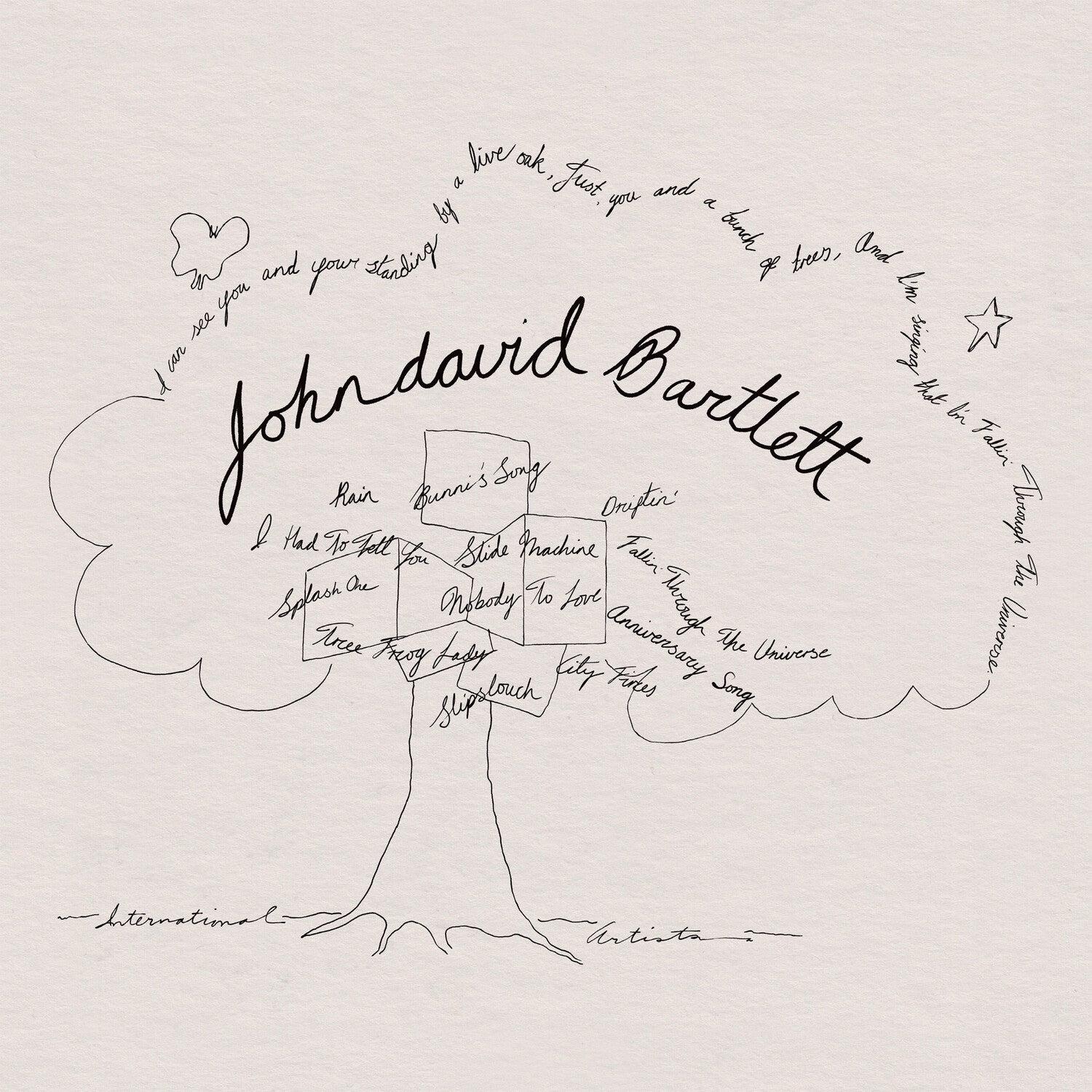 John David Bartlett - Driftin' (White Vinyl)