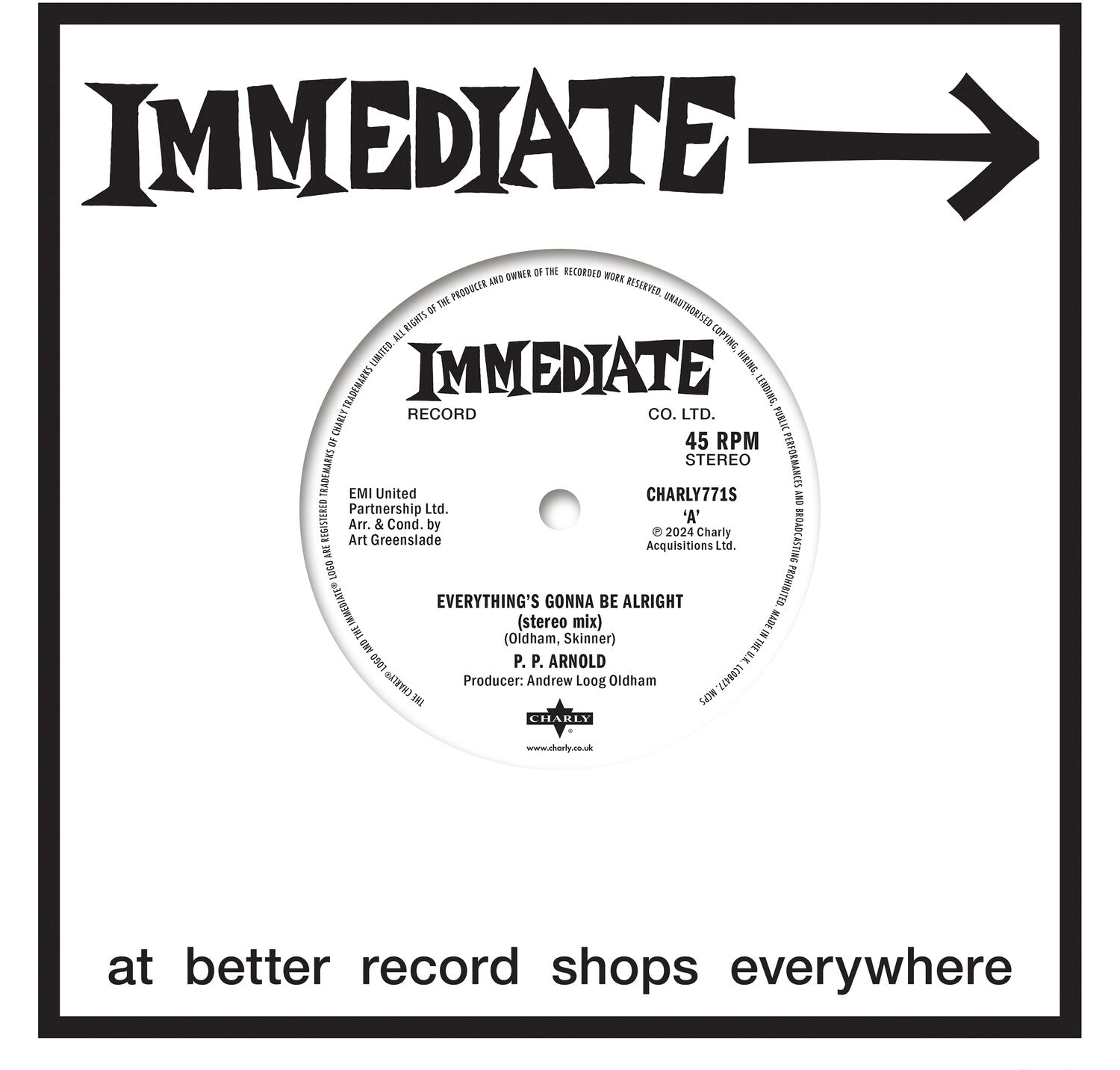 P.P. Arnold - Everything Is Gonna Be Alright / Everything Is Gonna Be Alright-Remix