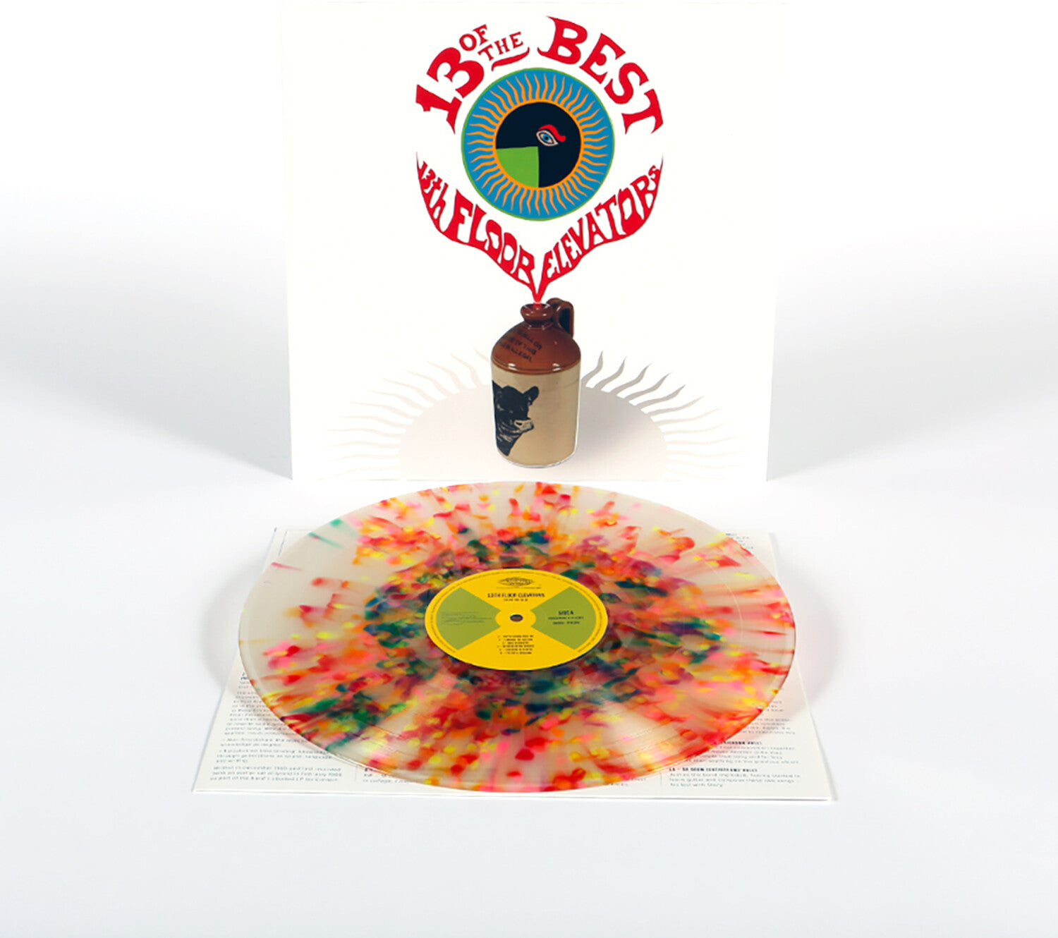 13th Floor Elevators - 13 Of The Best Of The 13th Floor Elevators - Splatter (Yellow Vinyl)