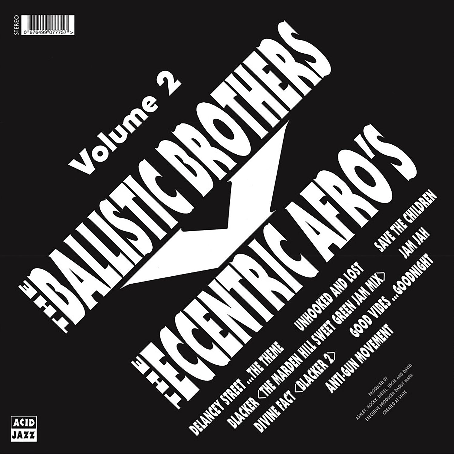 Ballistic Brothers / Eccentric Afros - The Ballistic Brothers vs. the Eccentric Afros - Volume 2