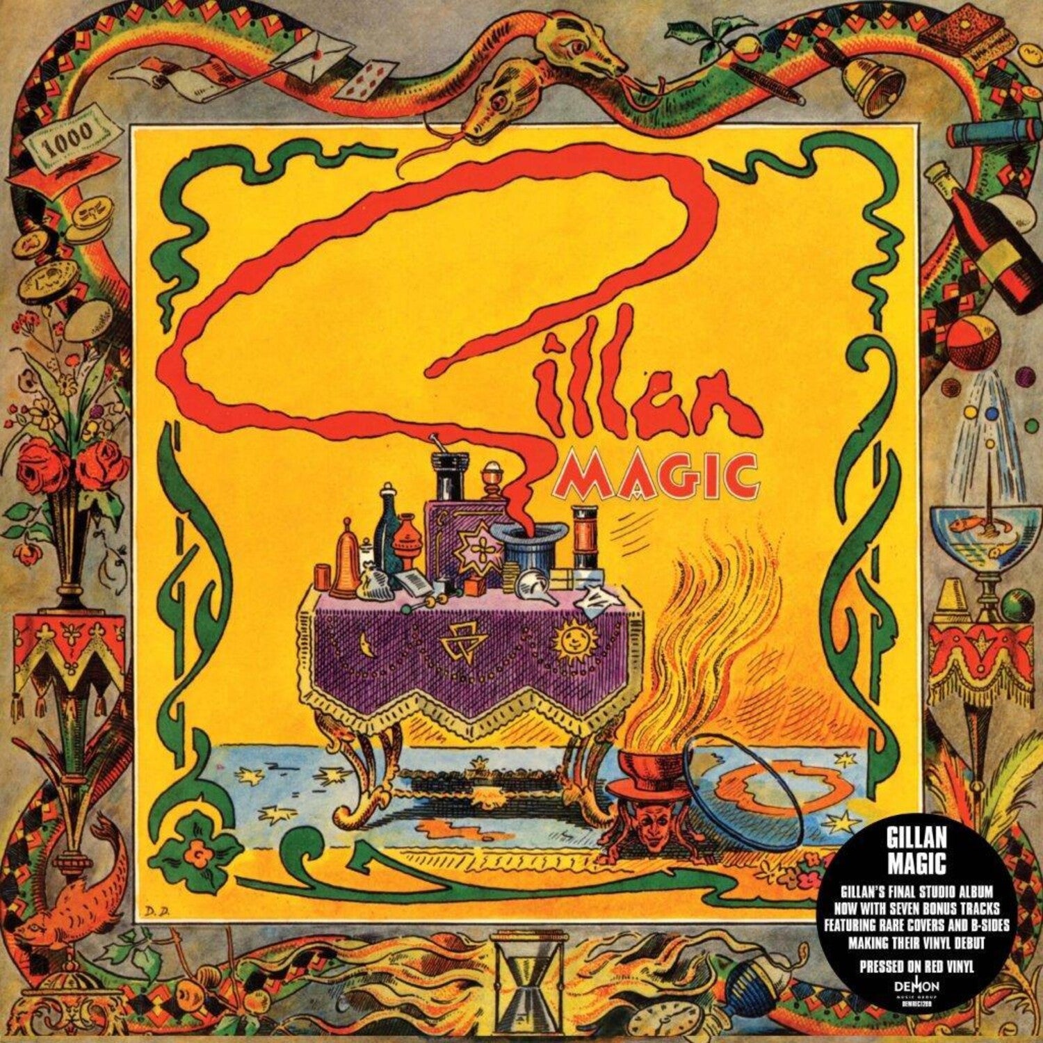 Gillan - Magic - Expanded 140 2xLP (Red Vinyl)