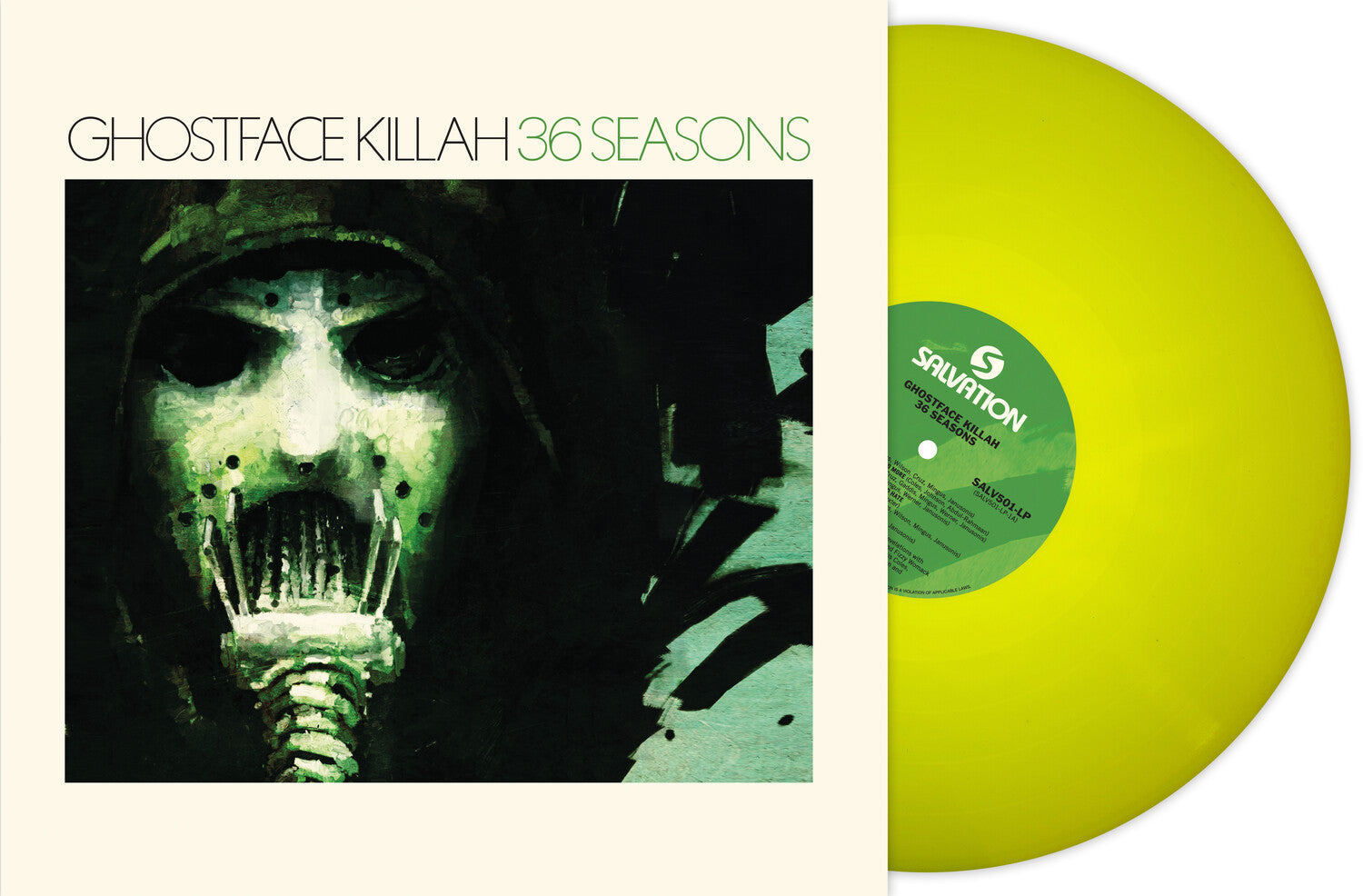 Ghostface Killah - 36 Seasons: Deluxe 10th Anniversary - Deluxe Edition Colored Vinyl (Clear Vinyl)
