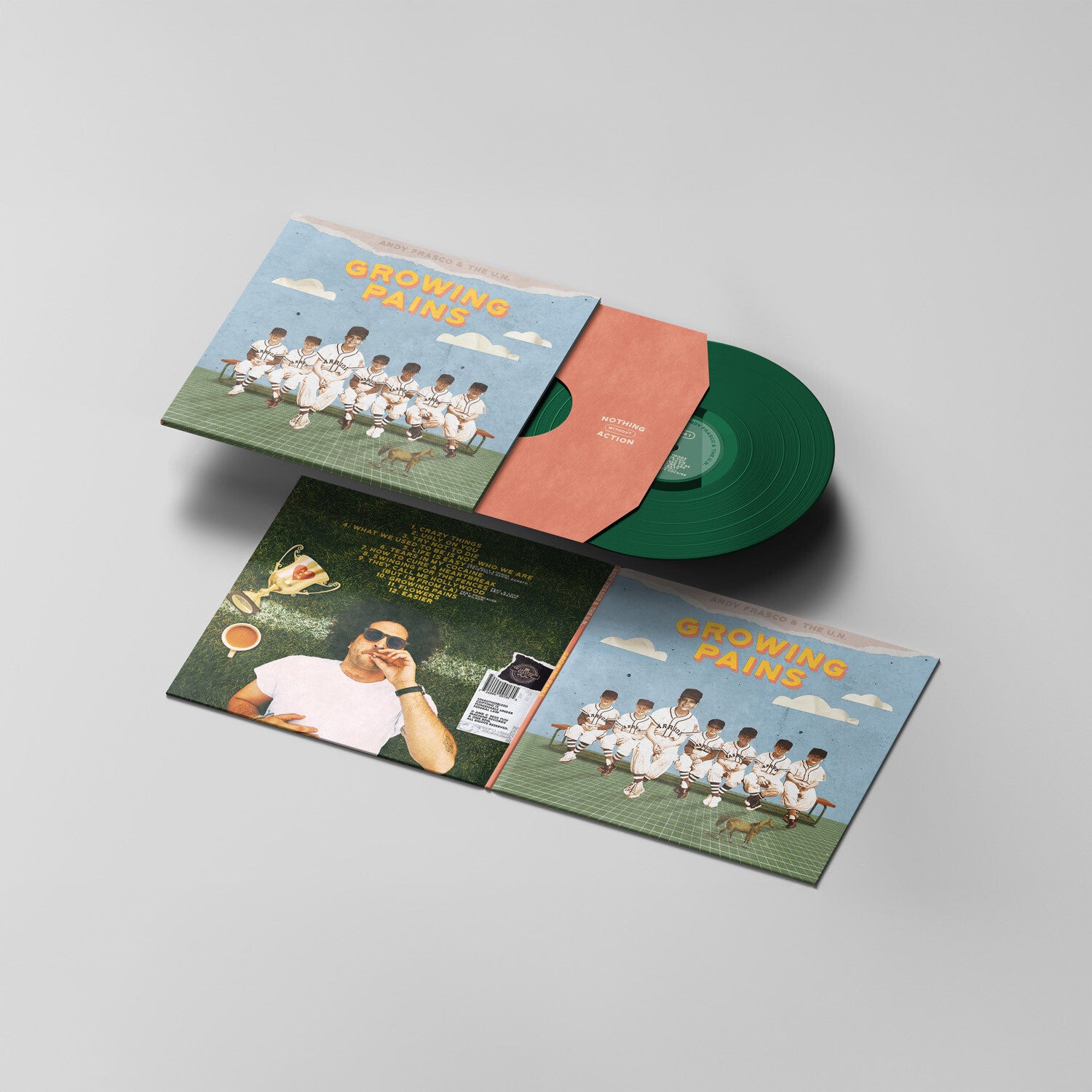 Andy Frasco & the U.N. - Growing Pains (Green Vinyl)