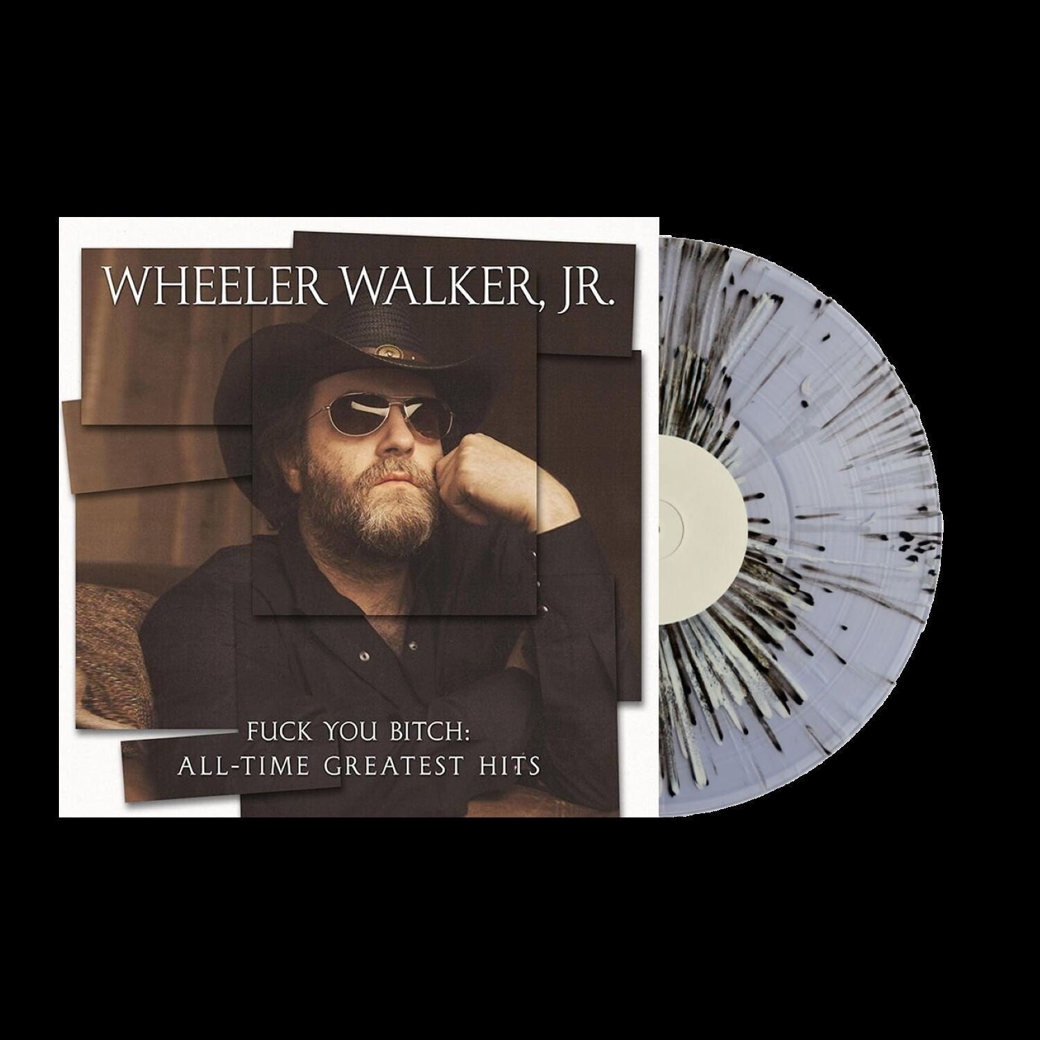 Wheeler Walker Jr. - Fuck You Bitch: All-Time Greatest Hits (Splatter Vinyl)