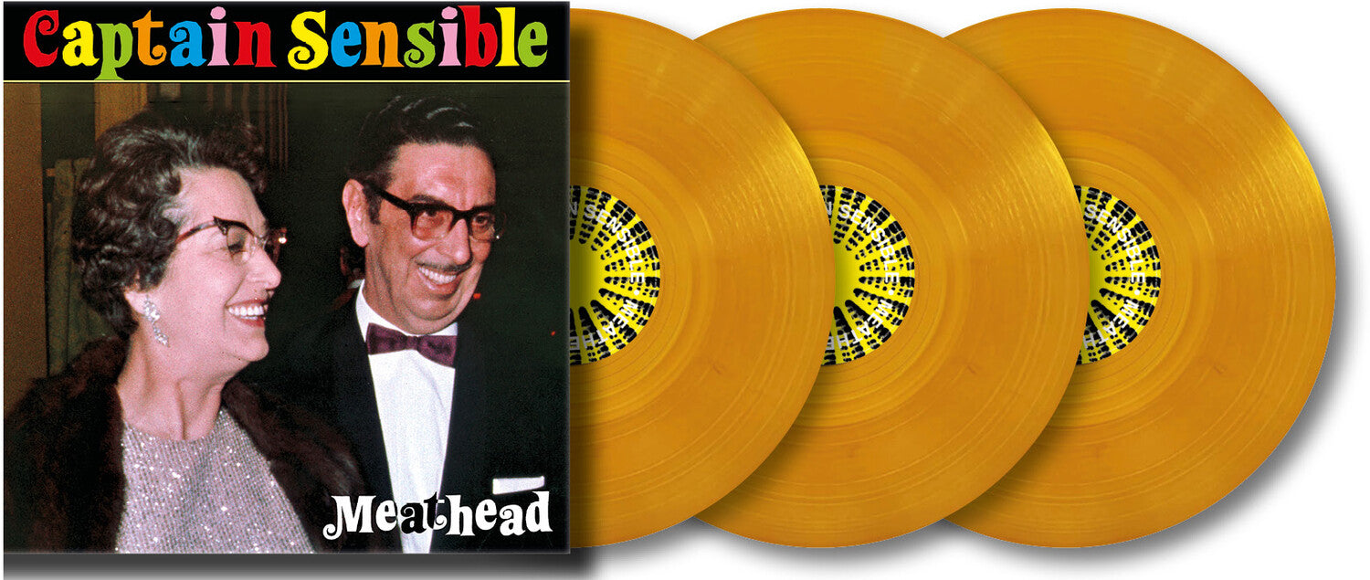 Captain Sensible - Meathead 3xLP (Orange Vinyl)