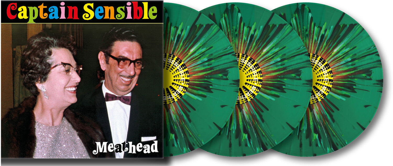 Captain Sensible - Meathead 3xLP (Green Vinyl)