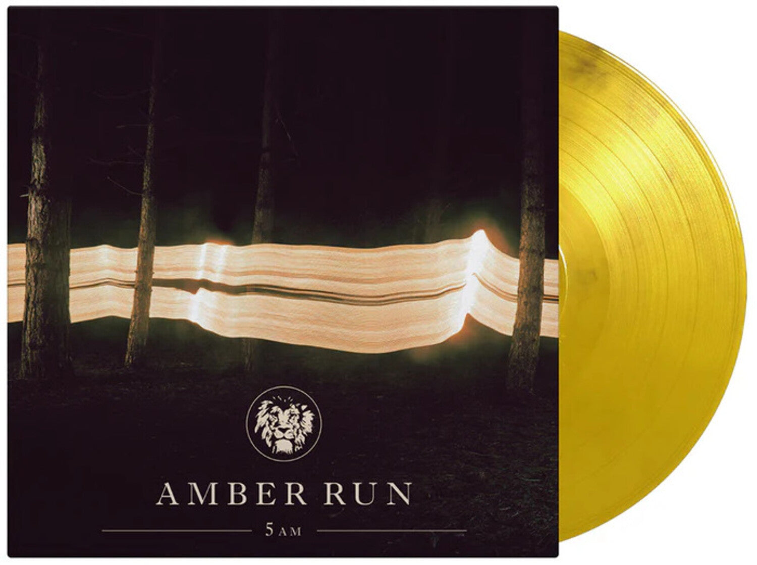 Amber Run - 5AM - Limited 180-Gram Yellow & Black Marble Colored Vinyl (Yellow Vinyl)