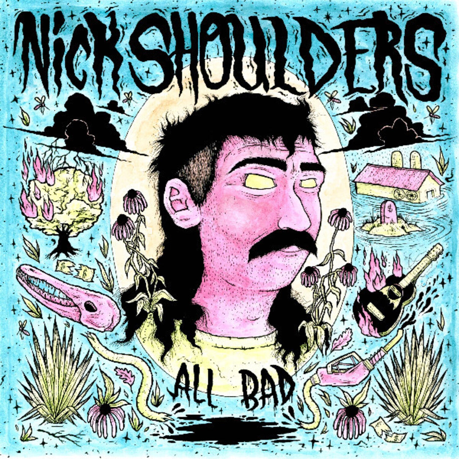 Nick Shoulders - All Bad (Clear Vinyl)