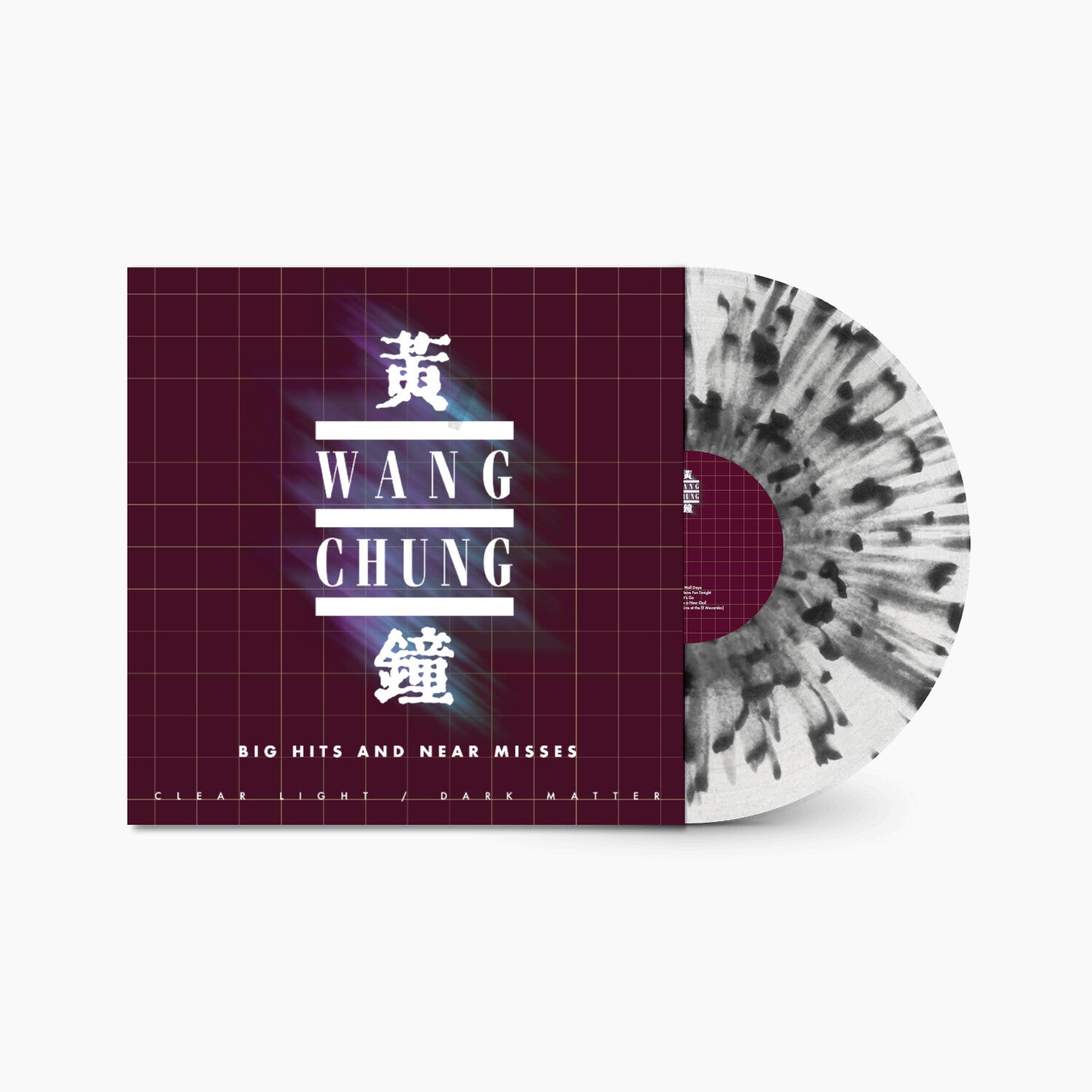 Wang Chung - Clear Light / Dark Matter: Big Hits and Near Misses - Clear w/ Black Speckle (Clear Vinyl)