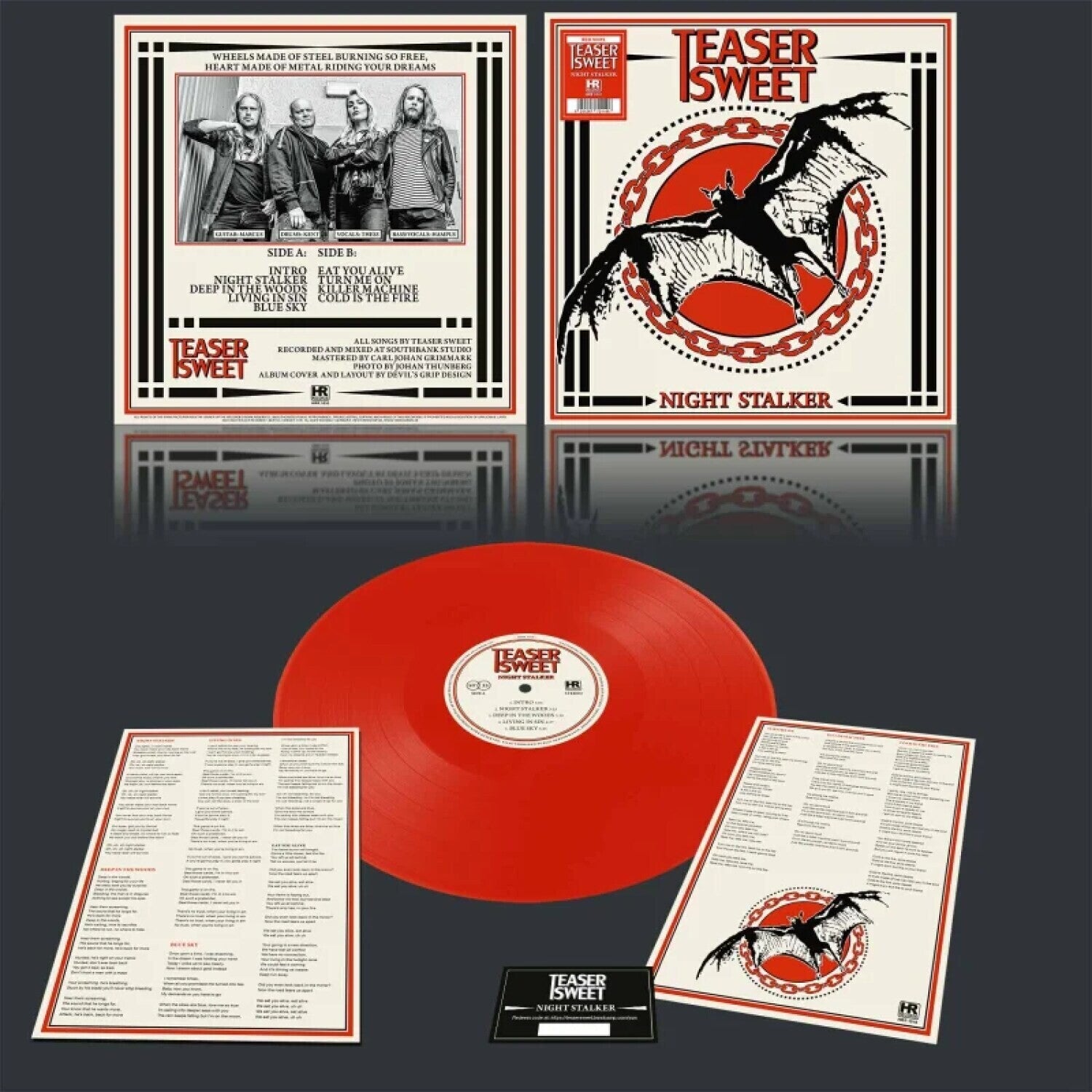 Teaser Sweet - Night Stalker (Red Vinyl)