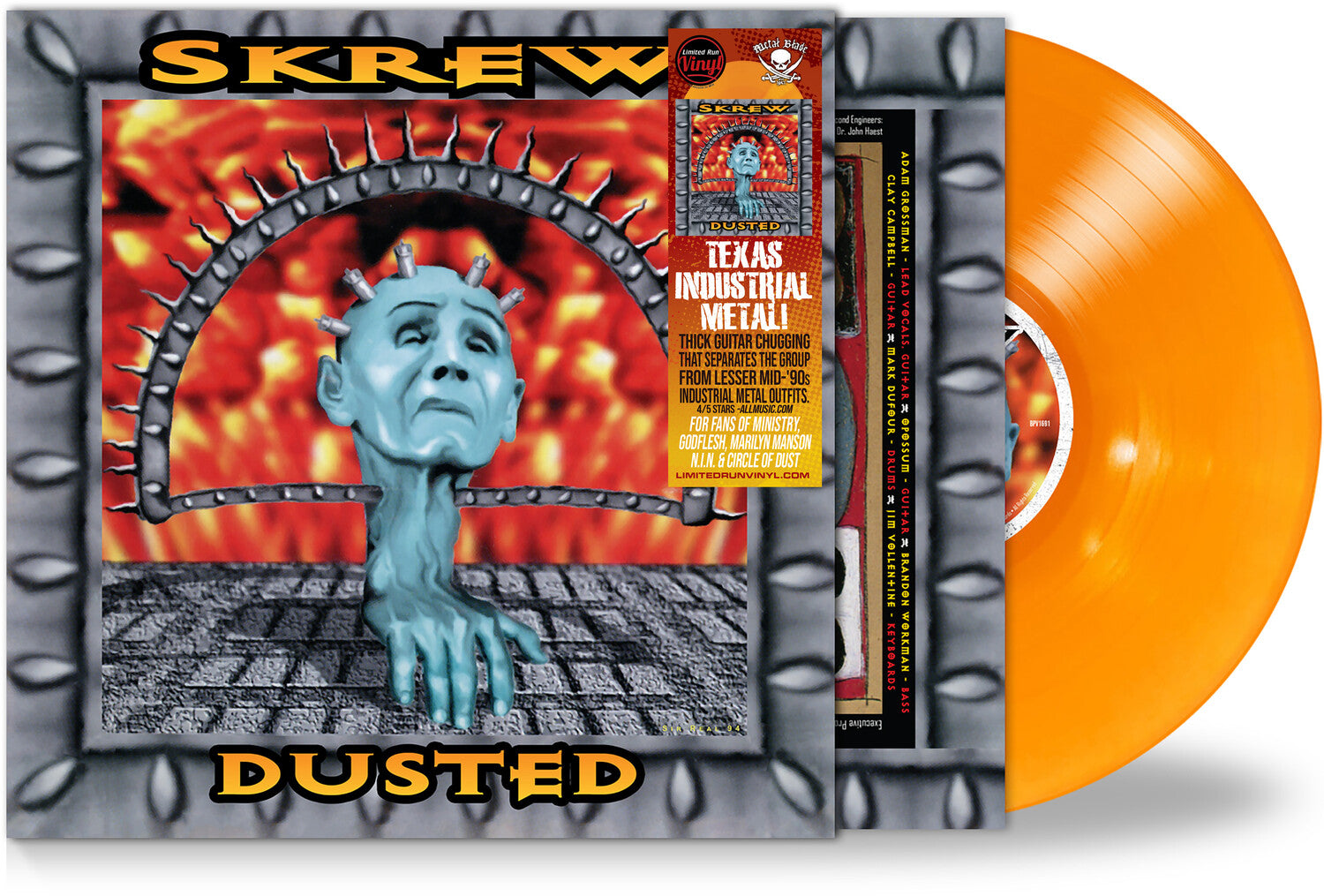 Skrew - Dusted (Orange Vinyl)
