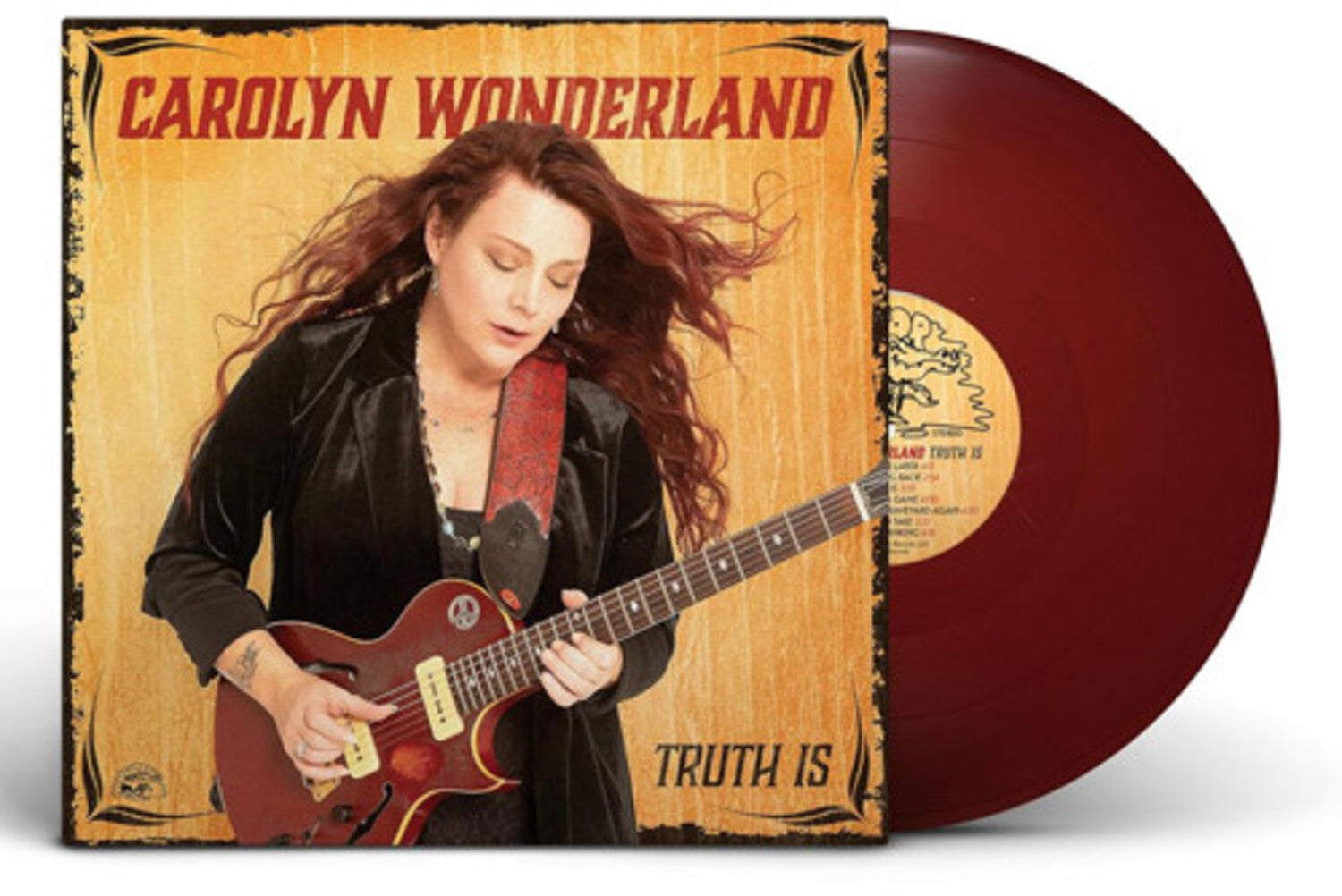 Carolyn Wonderland - Truth Is (Maroon Vinyl)