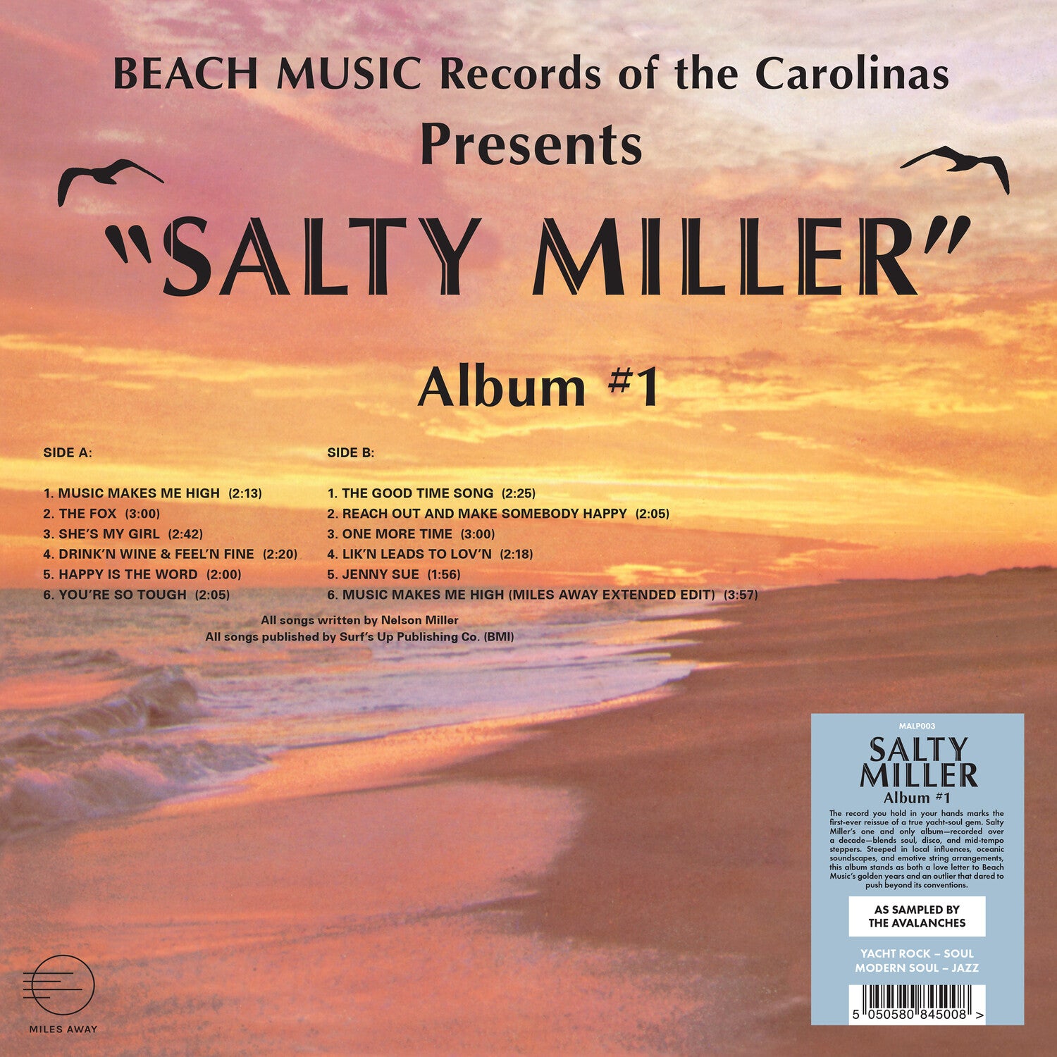 Salty Miller - Album #1 (Gold Vinyl)