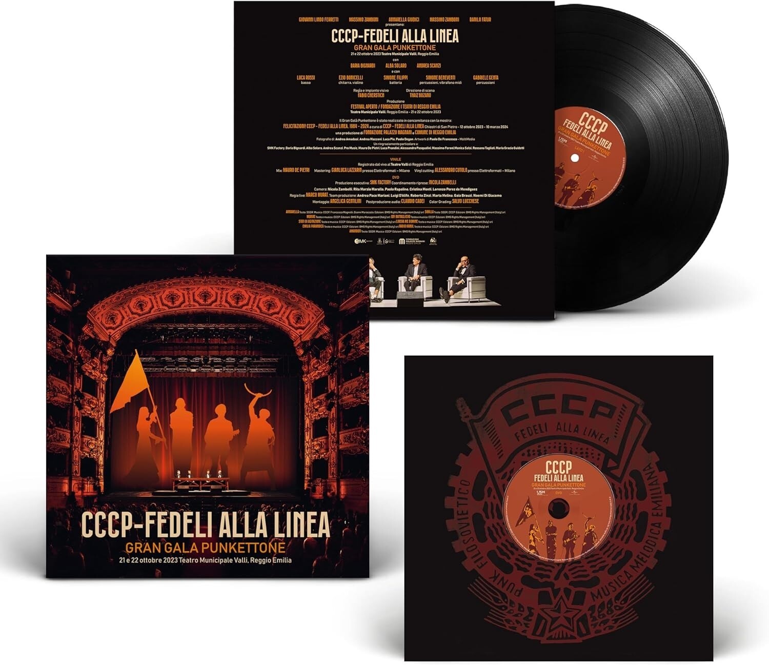Cccp-Fedeli Alla Linea - Gran Gala Punkettone - LP+DVD 2xLP