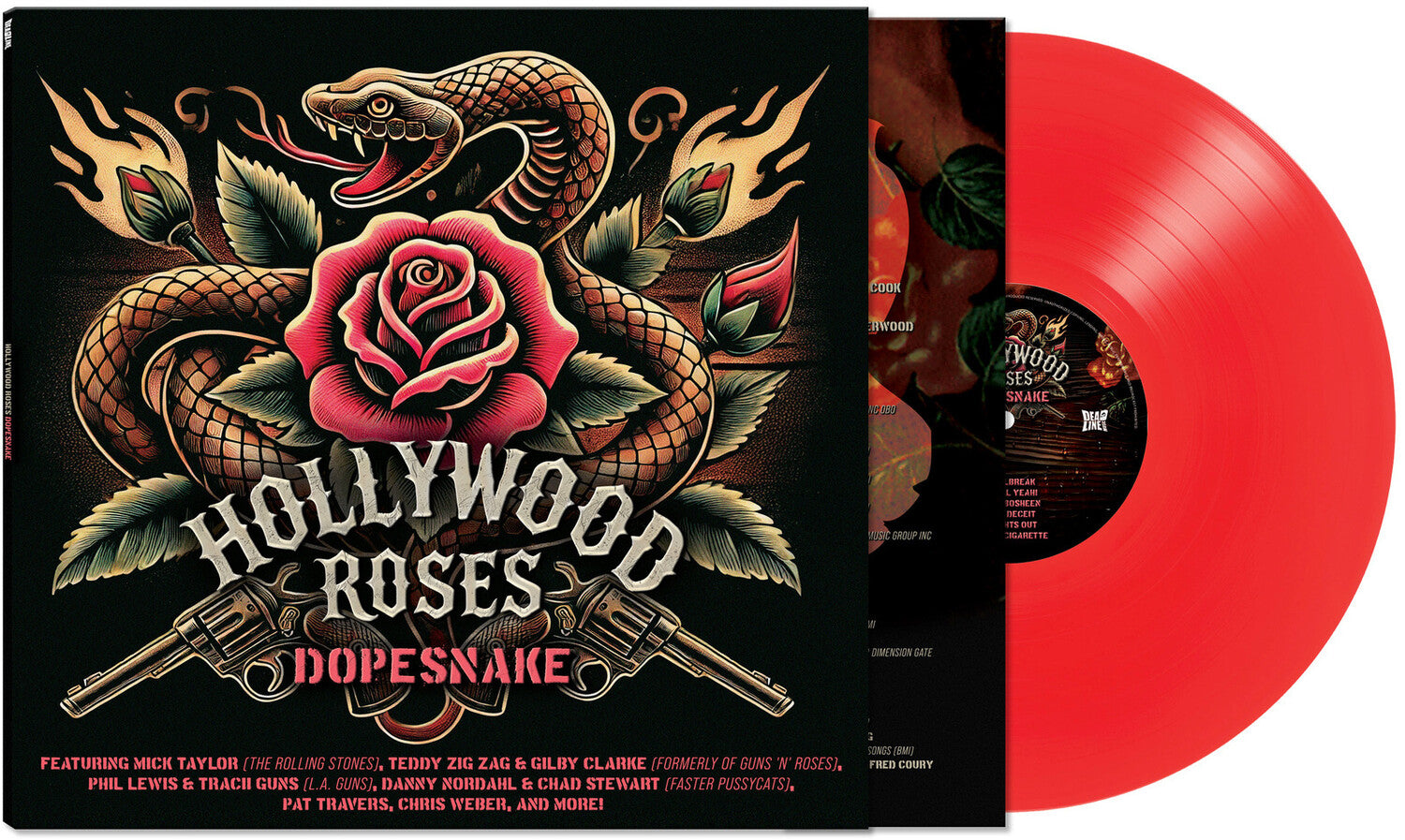 Hollywood Roses - Dopesnake (Red Vinyl)