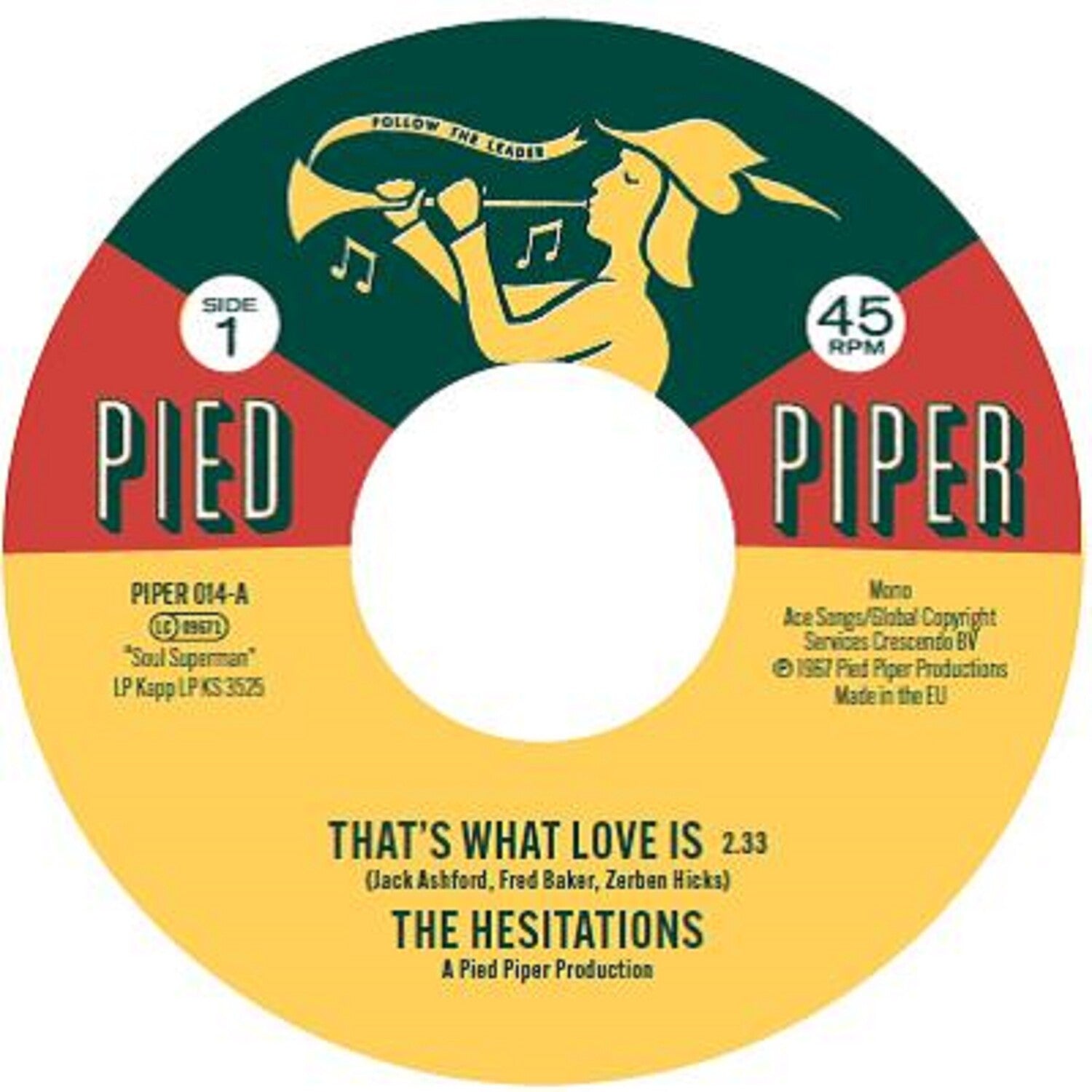 Hesitations - That's What Love Is / Soul Superman #2