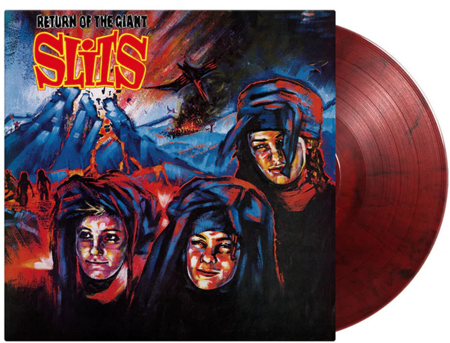 Slits - Return Of The Giant Slits - Limited 180-Gram Red & Black Marble Colored Vinyl (Red Vinyl)