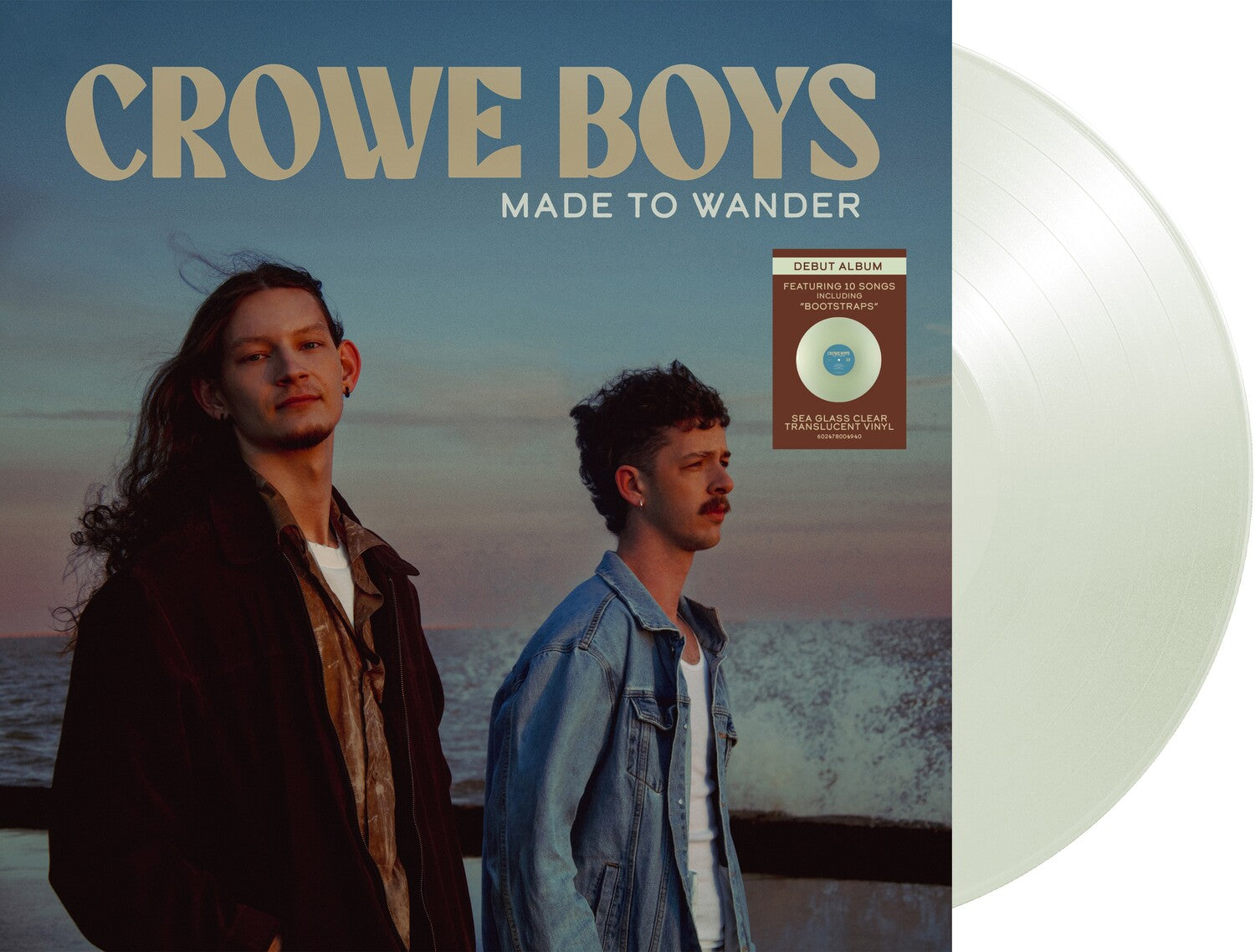 Crowe Boys - Made To Wander (Clear Vinyl)
