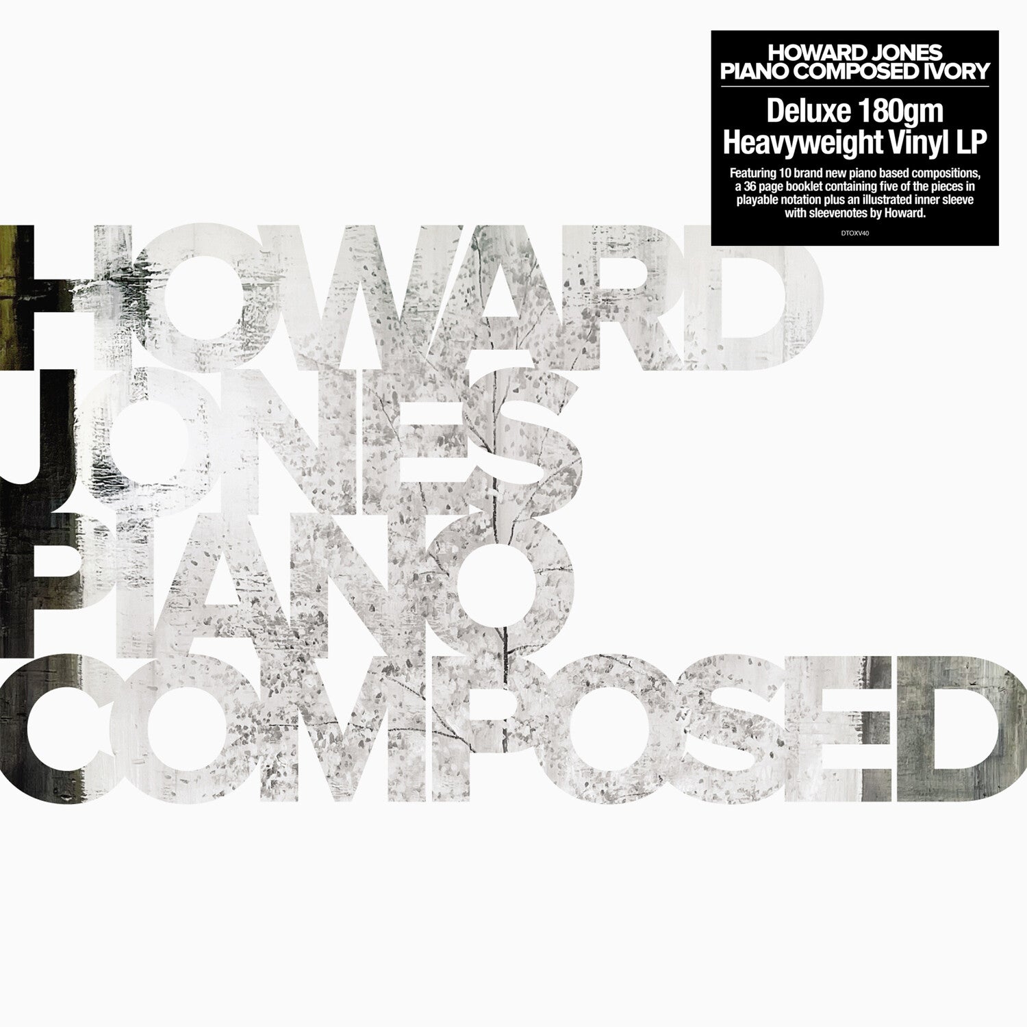 Howard Jones - Piano Composed Ivory (Limited Edition)