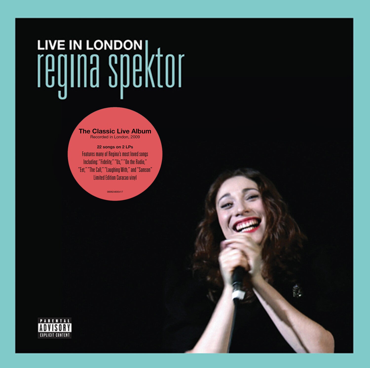 Regina Spektor - Live In London 2xLP (Blue Vinyl)