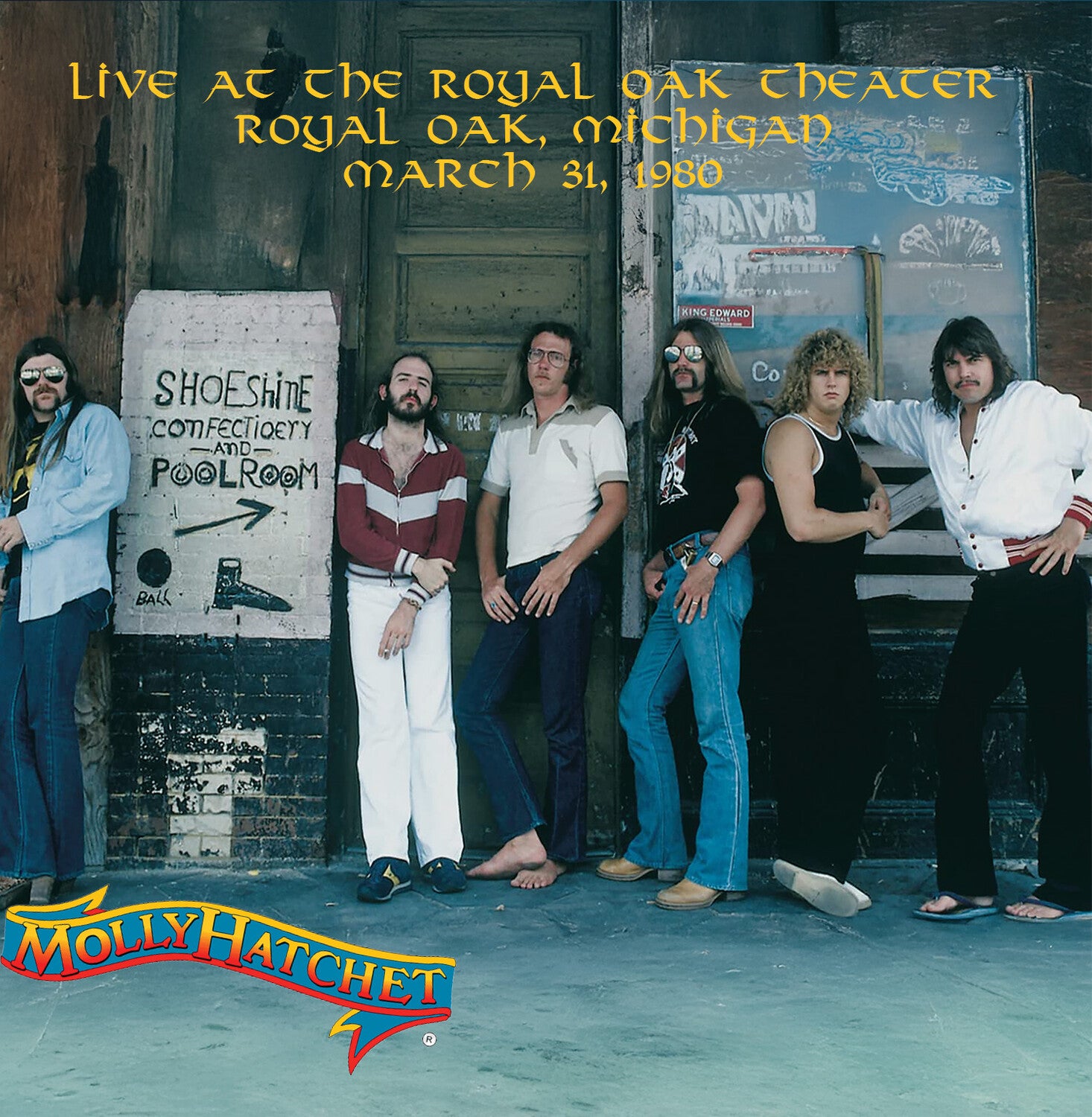 Molly Hatchet - Live at the Royal Oak Theater, Royal Oak, Michigan, March 31, 1980 3xLP