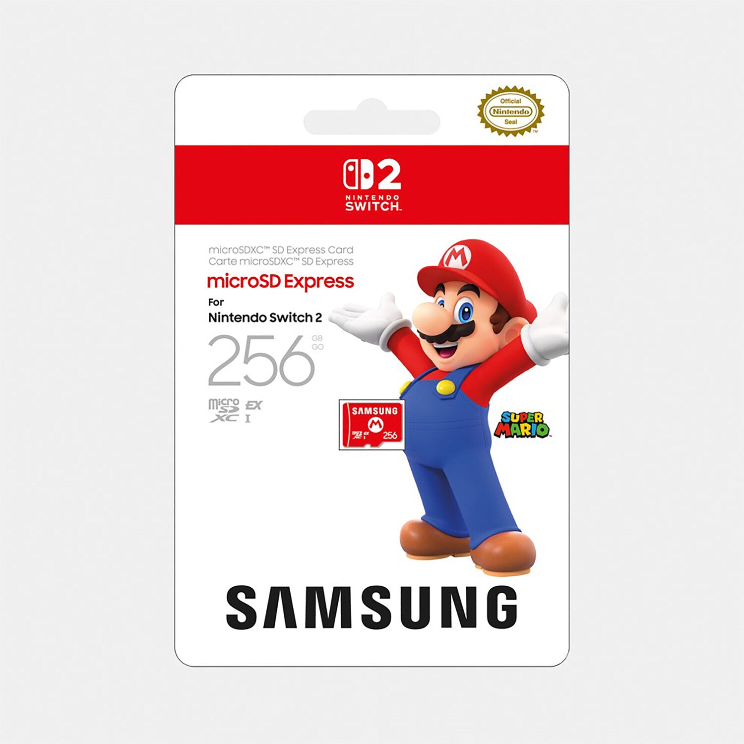 Switch 2 Accessory: Samsung microSD Express Memory Card