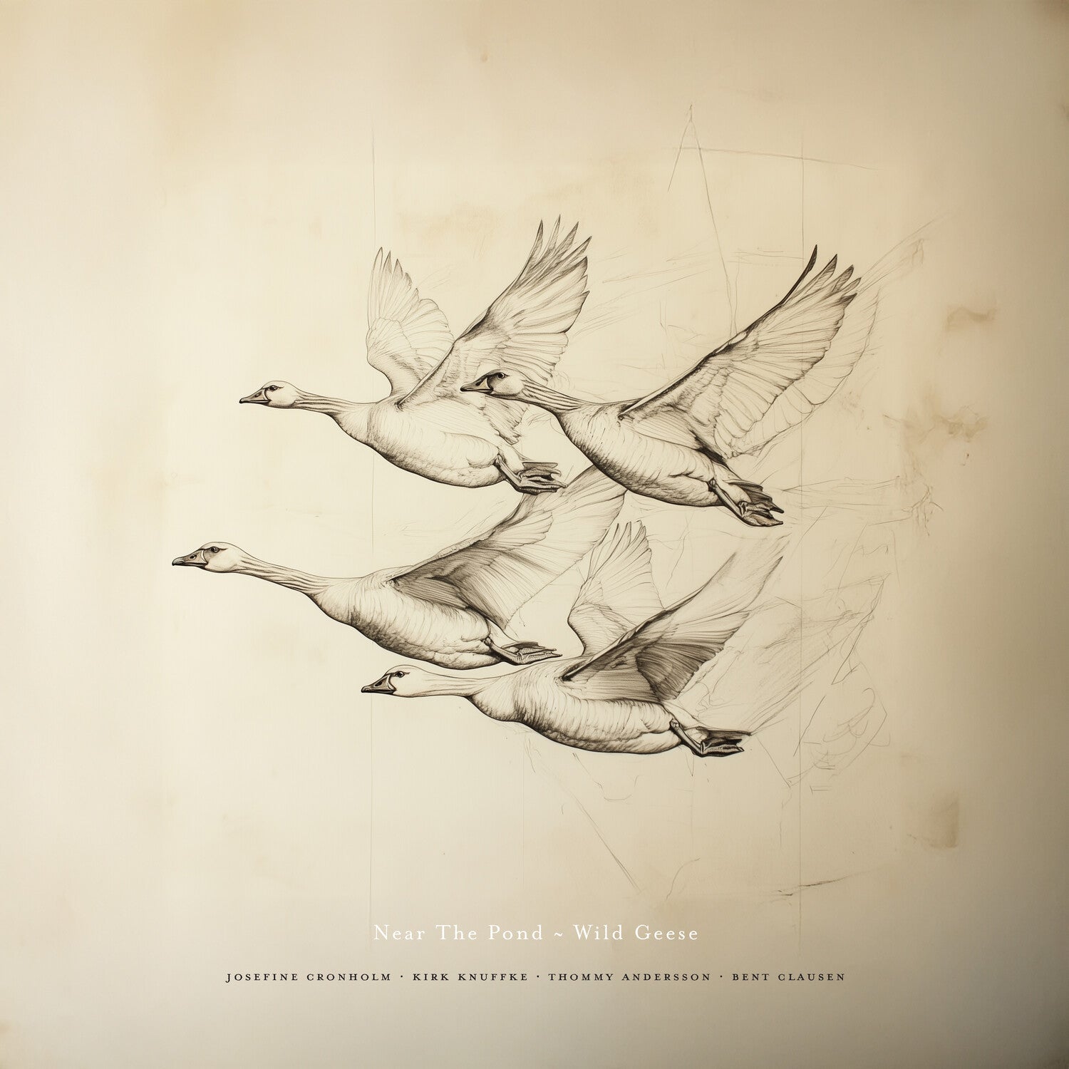 Near the Pond - Wild Geese