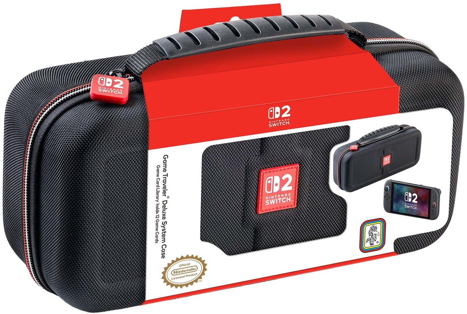 Switch 2 Accessory: Case - RDS Game Traveler Deluxe System Case - : Officially Licensed by Nintendo