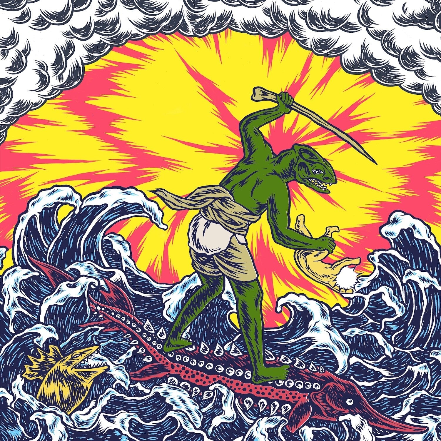King Gizzard & the Lizard Wizard - Teenage Gizzard - Eco Green (Green Vinyl)