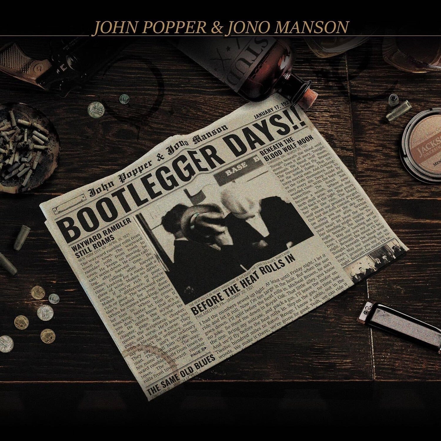 John Popper - Bootlegger Days!! (Gold Vinyl)