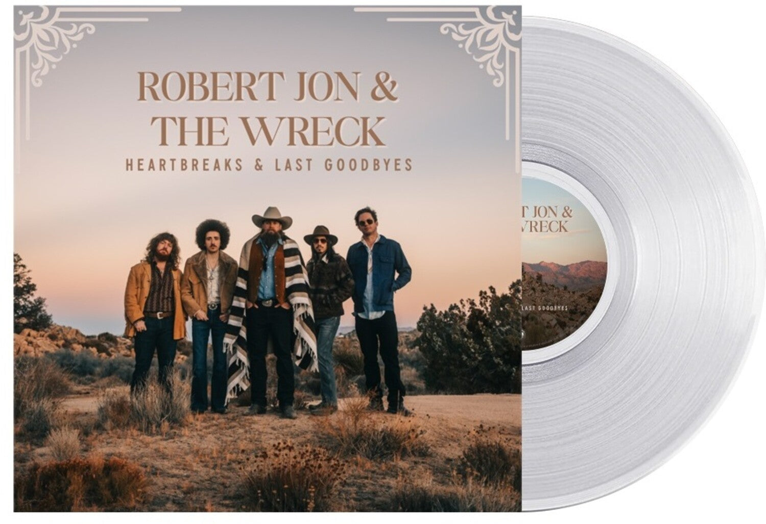 Robert Jon & the Wreck - Heartbreaks & Last Goodbyes [Crystal Clear LP] (Clear Vinyl)