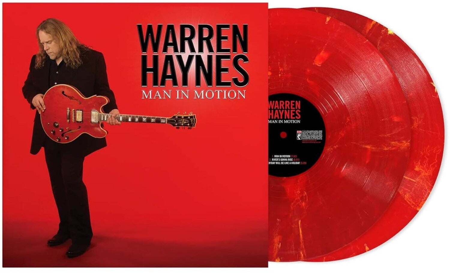 Warren Haynes - Man In Motion 2xLP (Red Vinyl)
