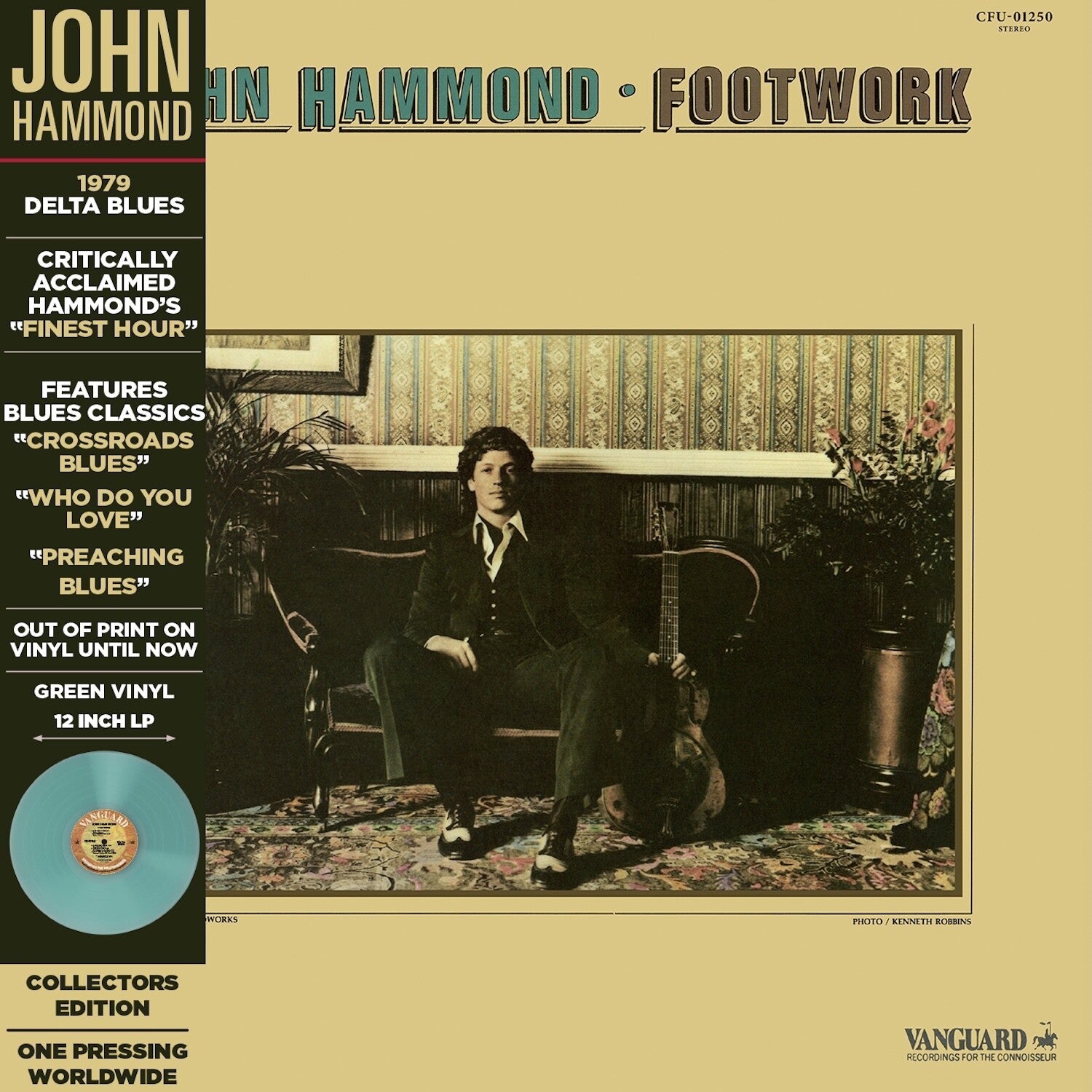 John Hammond - Footwork - Green (Green Vinyl)