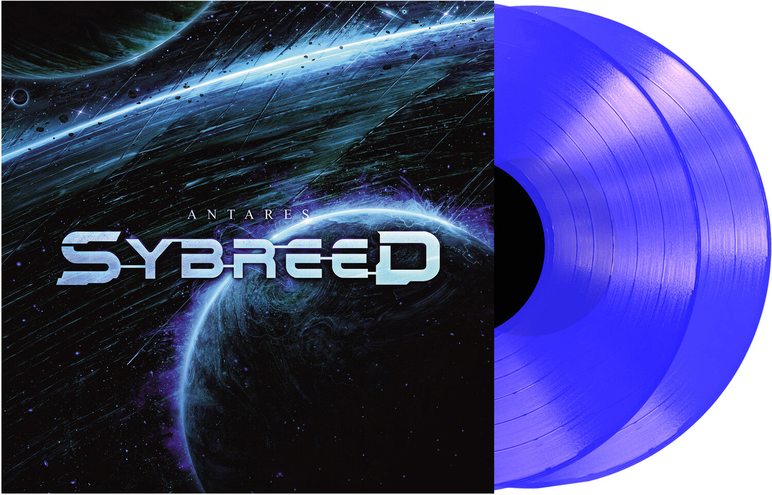 Sybreed - Antares - Clear Blue 2xLP (Clear Vinyl)