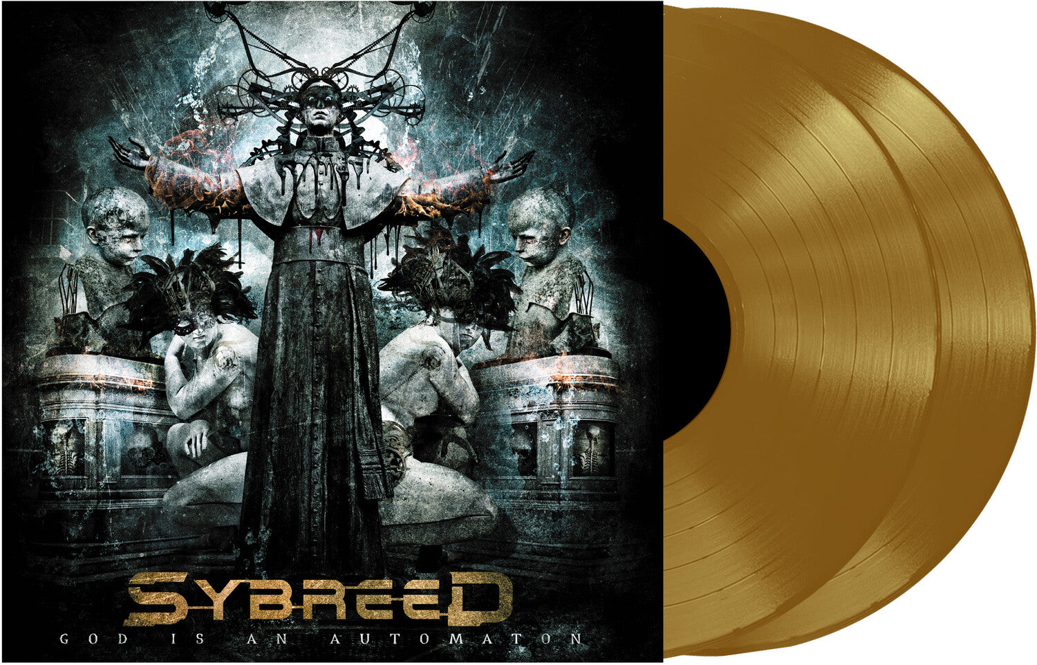 Sybreed - God Is an Automaton 2xLP (Gold Vinyl)