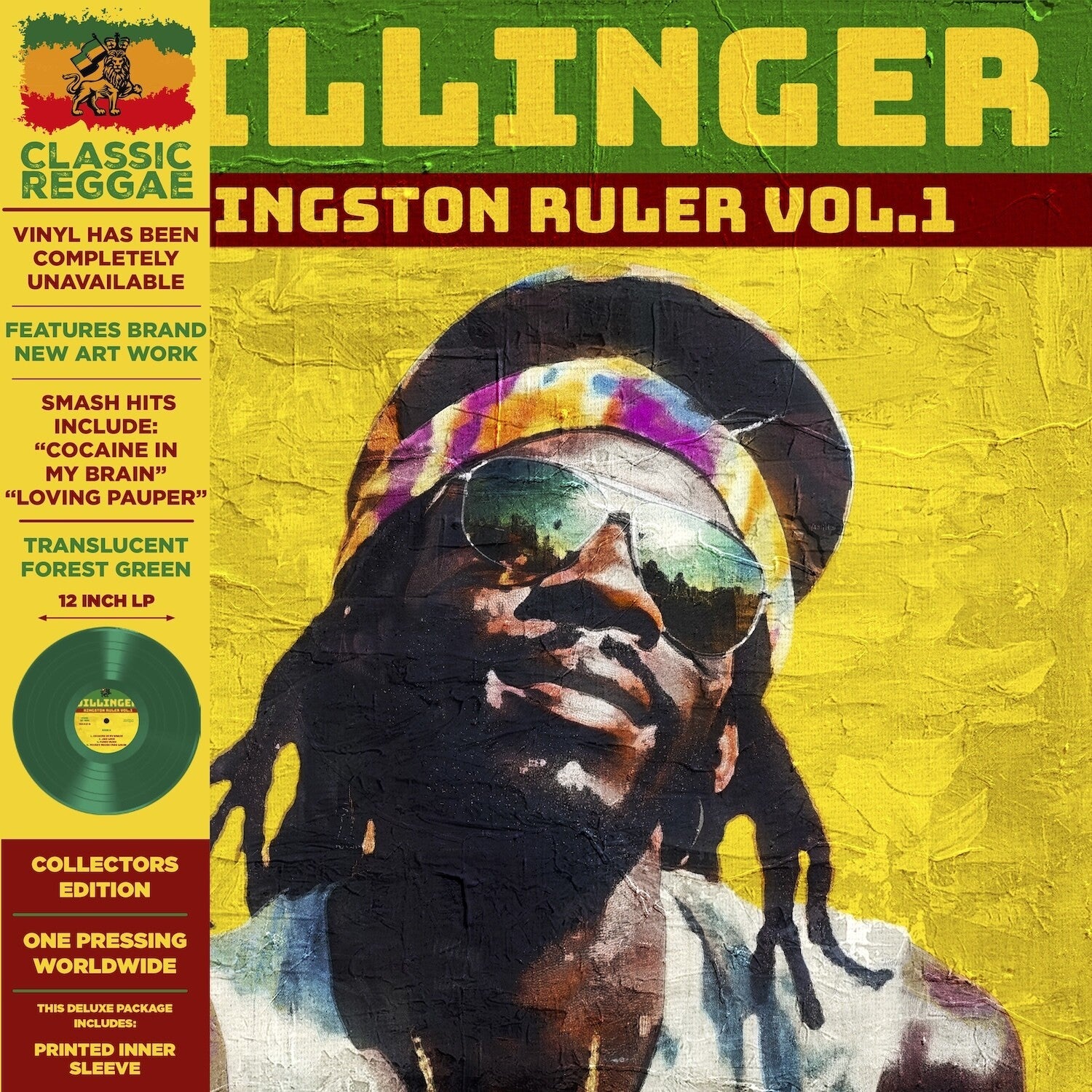 Dillinger - Kingston Ruler Vol.1 (Green Vinyl)