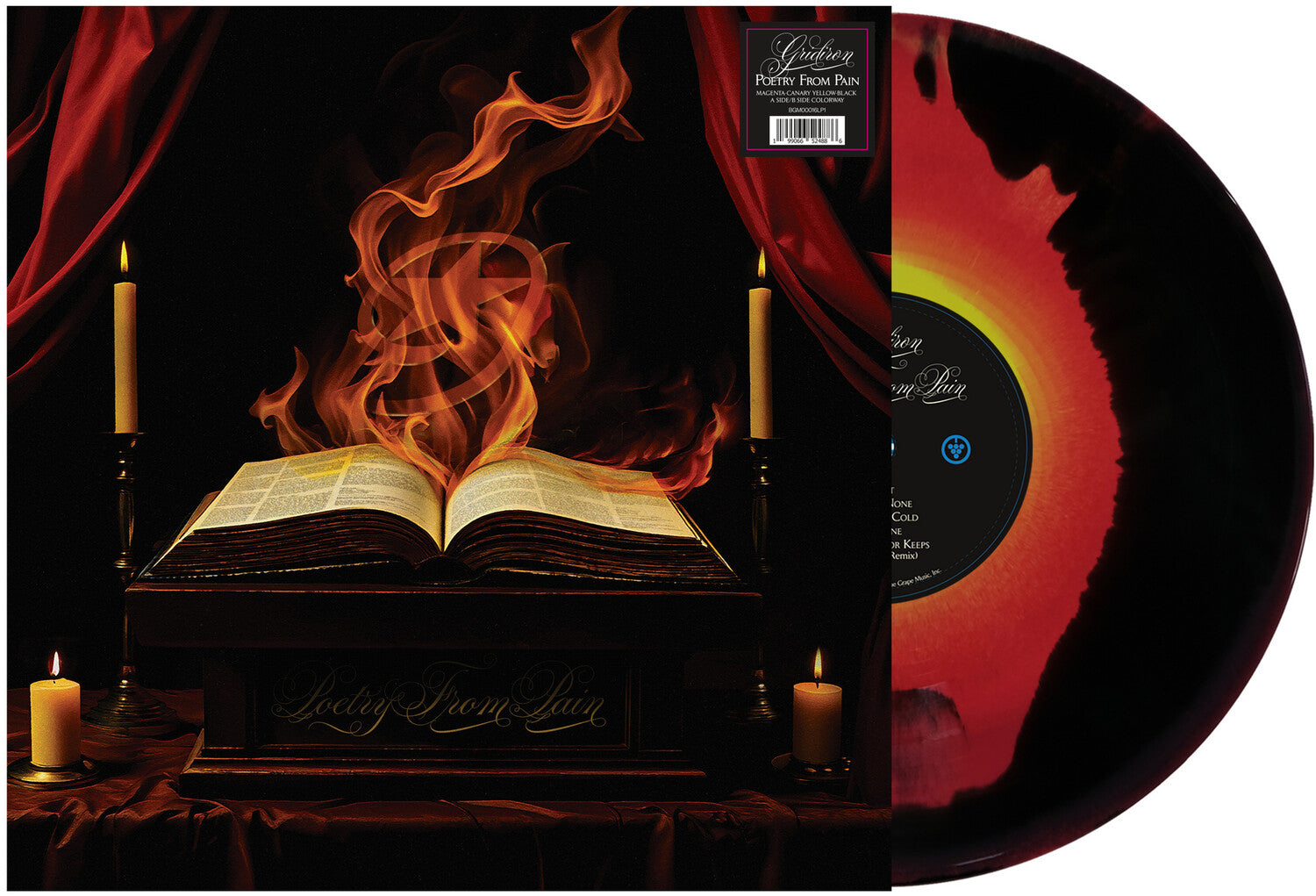 Gridiron - Poetry From Pain (Magenta Vinyl)