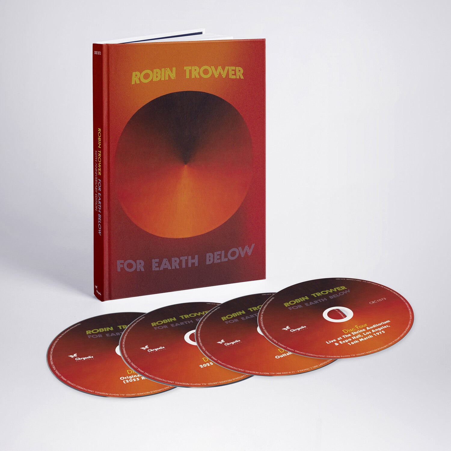 Robin Trower - For Earth Below - 50th Anniversary Edition 4xCD (Anniversary Edition)