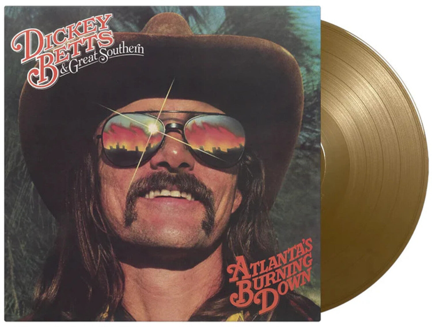 Dickey Betts & Great Southern - Atlanta's Burning Down - Limited 180 (Gold Vinyl)