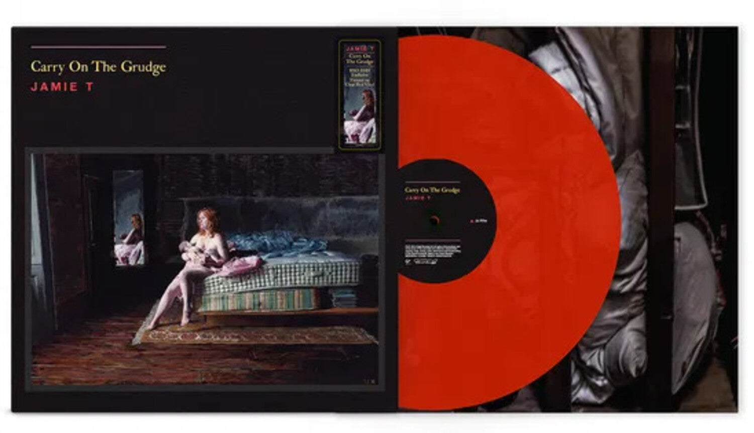Jamie T - Carry On The Grudge - Limited Transparent Red Colored Vinyl 2xLP (Red Vinyl)
