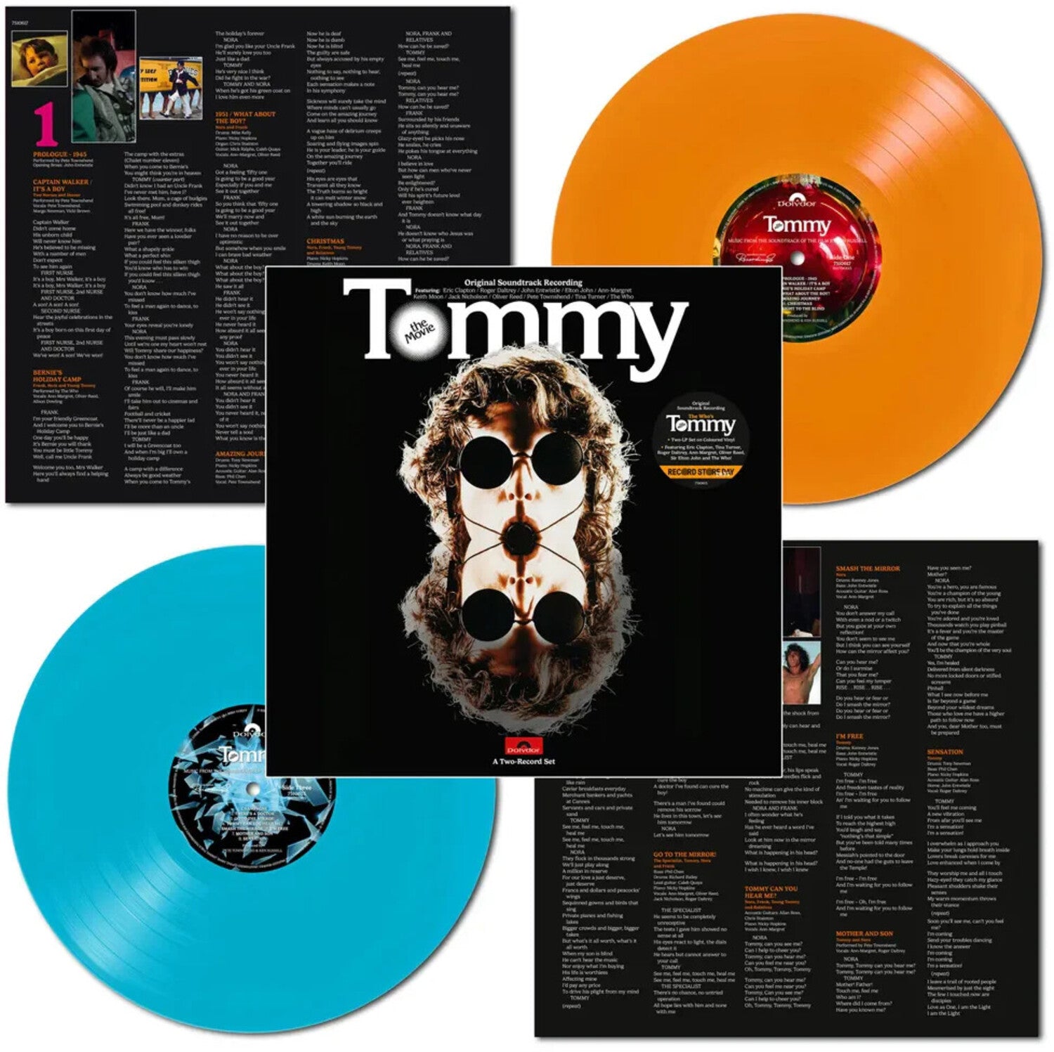 Who - Tommy - Limited Gatefold Colored Vinyl 2xLP (Limited Edition)