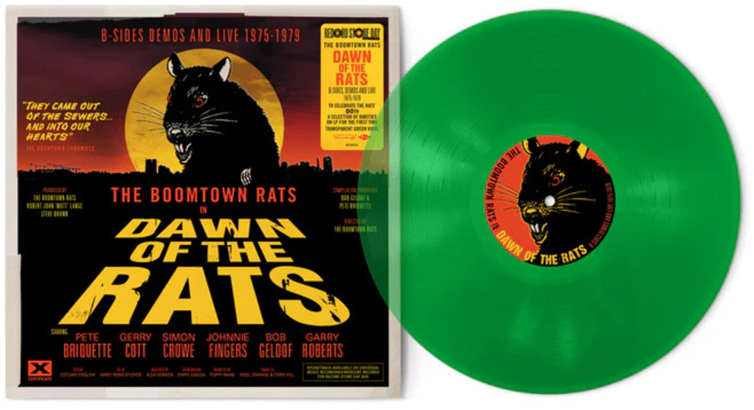 Boomtown Rats - Dawn Of The Rats - Limited Green Colored Vinyl (Green Vinyl)