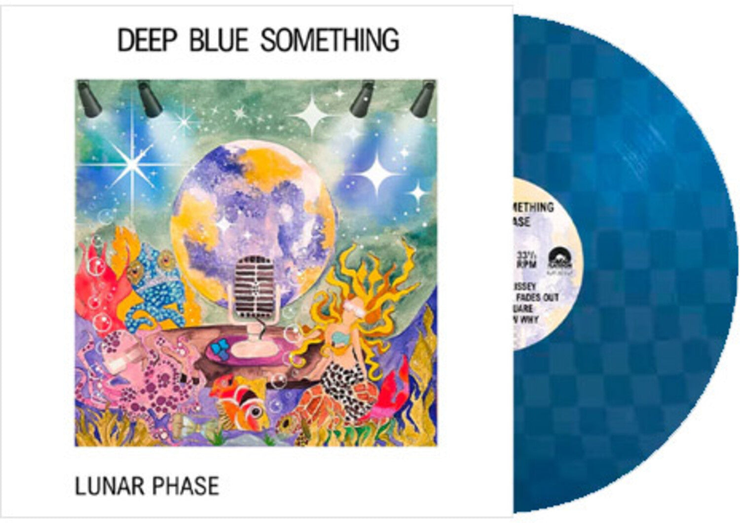 Deep Blue Something - Lunar Phase - Transparent Blue (Clear Vinyl)